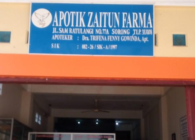 Apotek Zaitun Farma (Sorong)