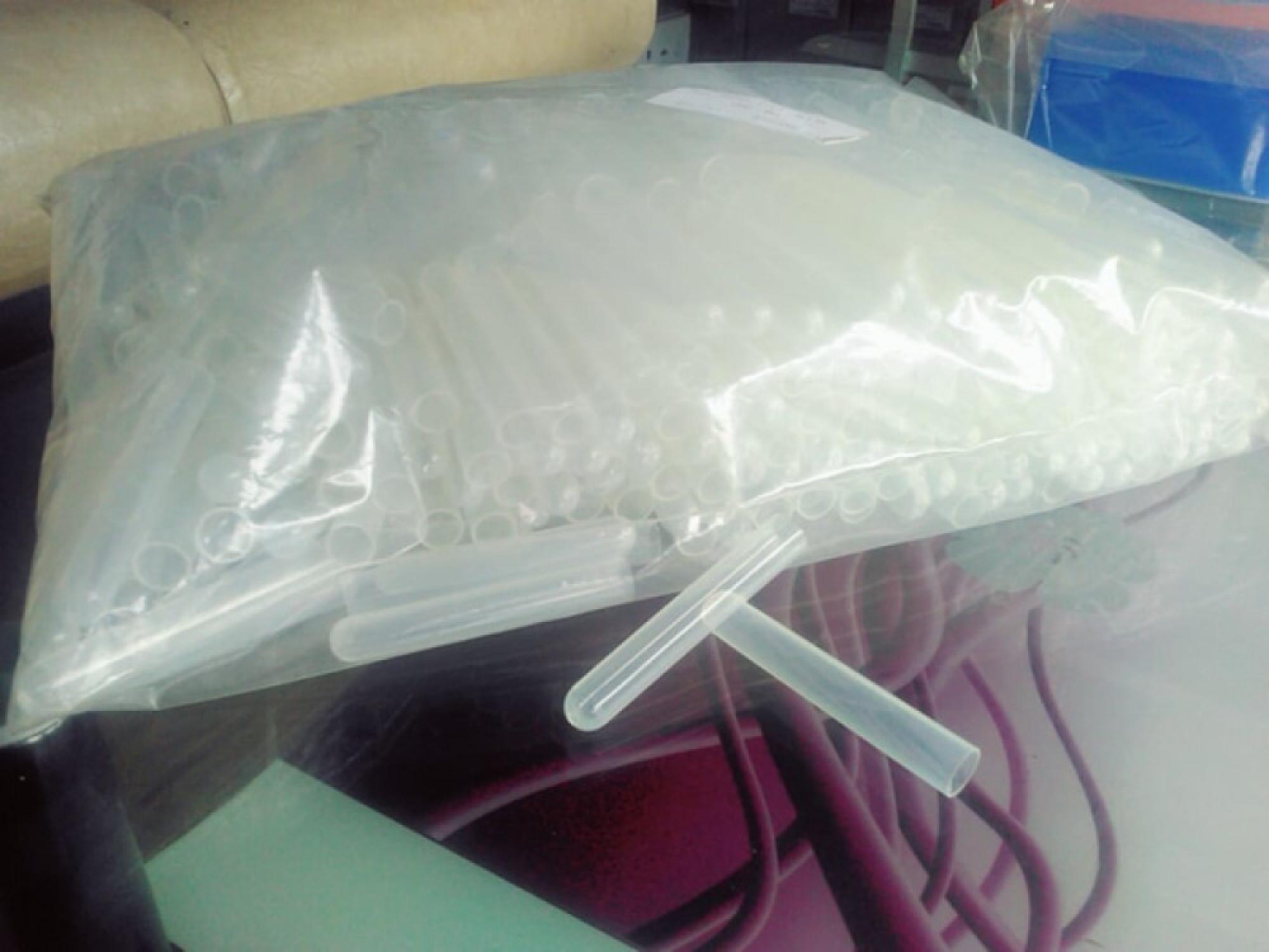 TEST TUBE PLASTIK 12 X 75 mm @ 500 pcs/ Pack