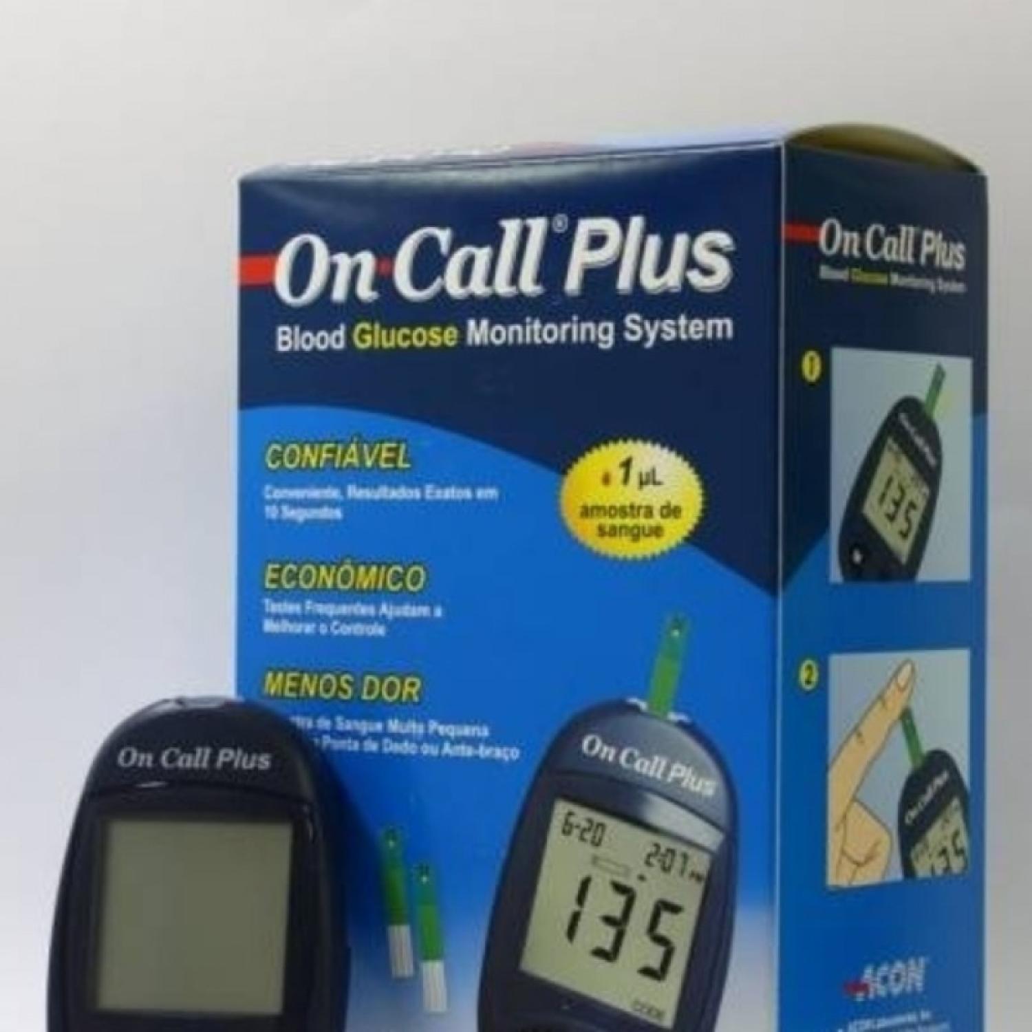 On Call Plus Blood Glucose Meter Acon
