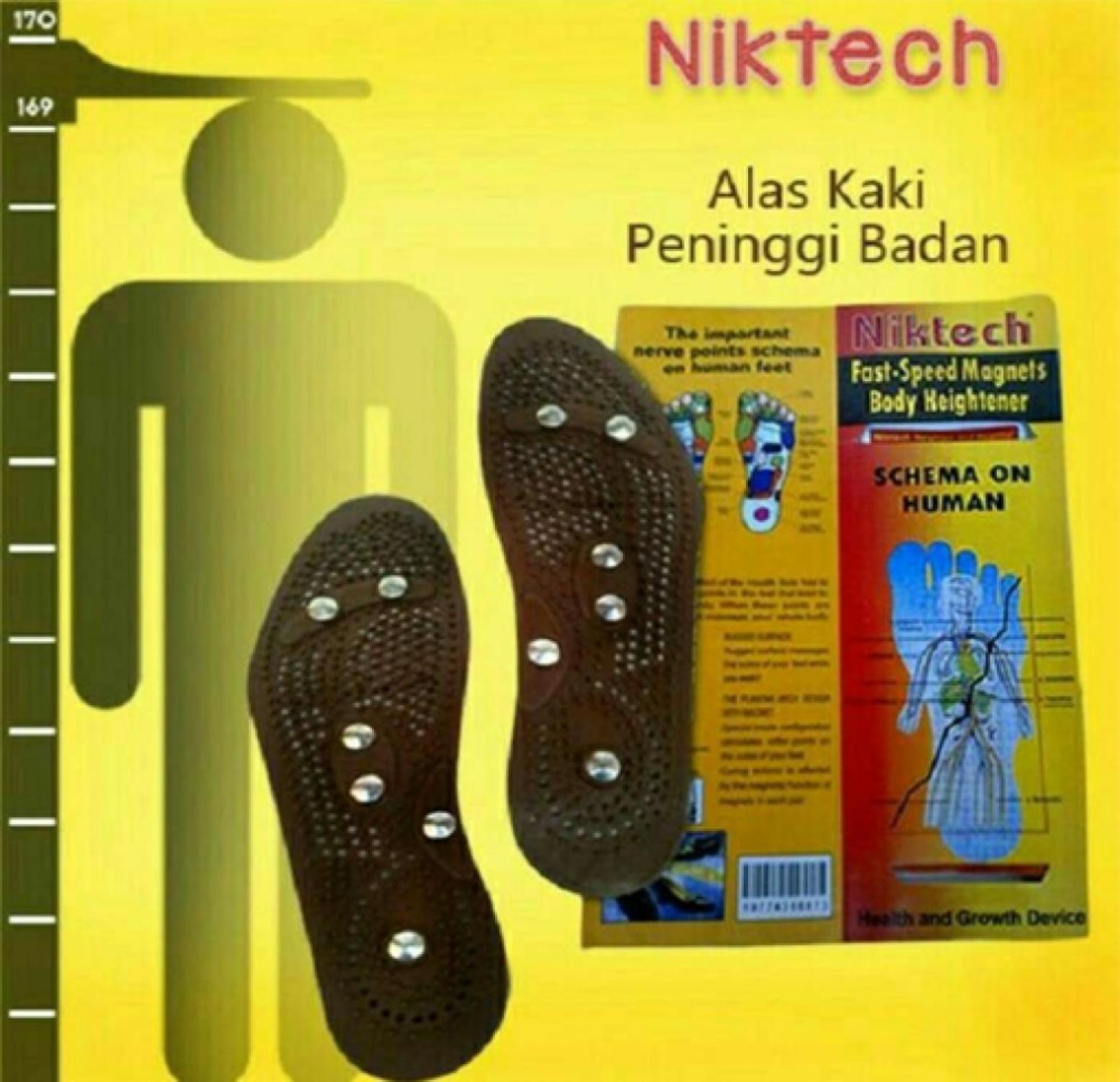 Alas Sepatu Dan Sandal Magnetic Peninggi Badan Niktech