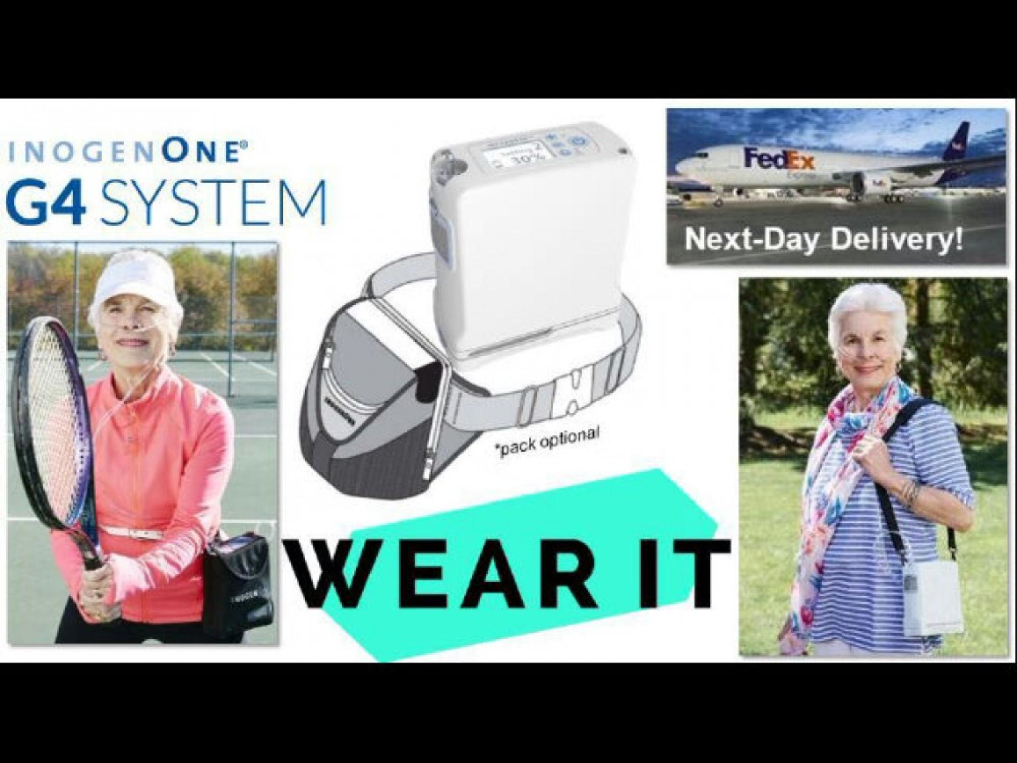 Inogen One G4 Portable Oxygen Concentrator 2018 | Made in USA