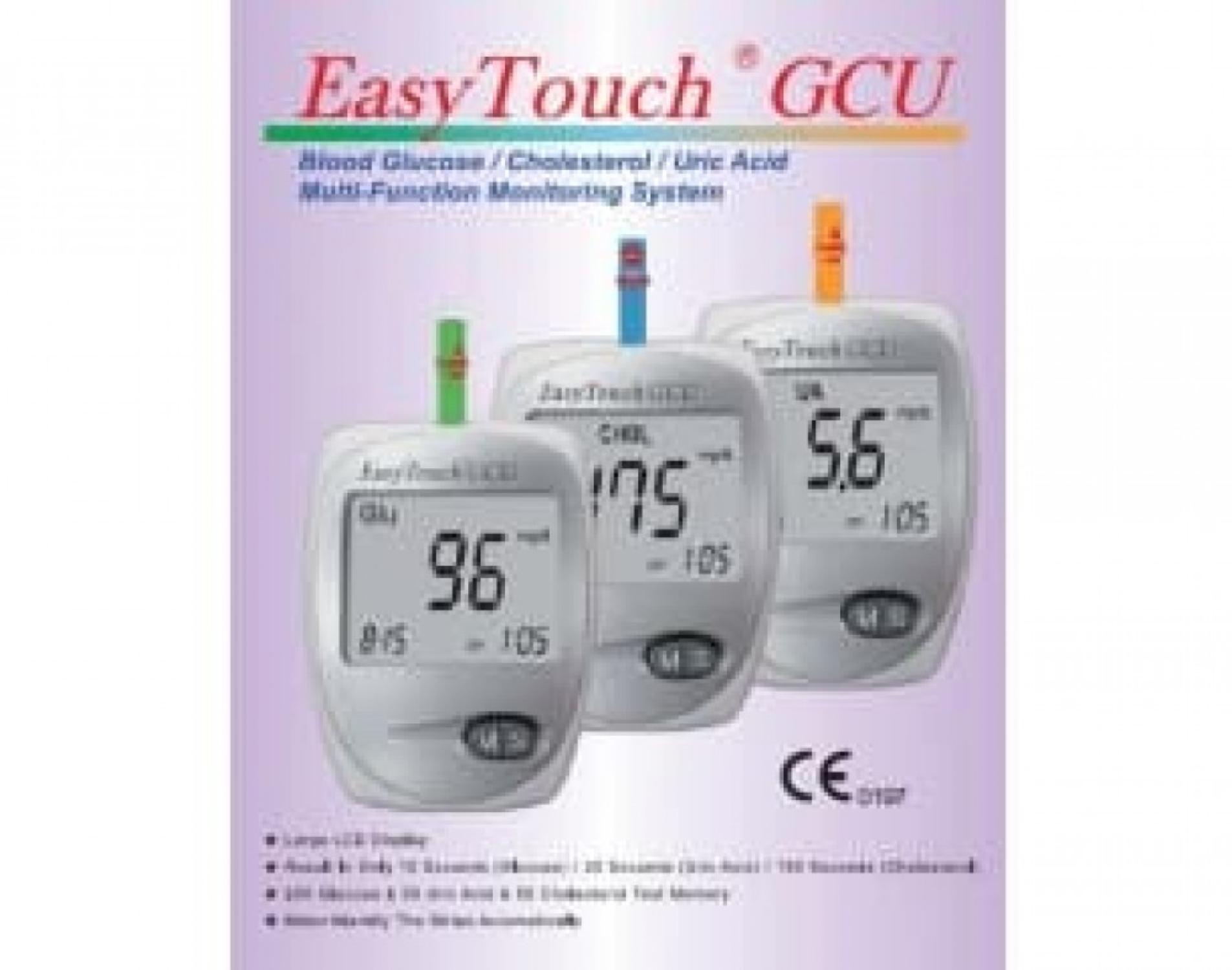 Alat Ukur Gula Darah, Kolesterol dan Asam Urat Easy Touch