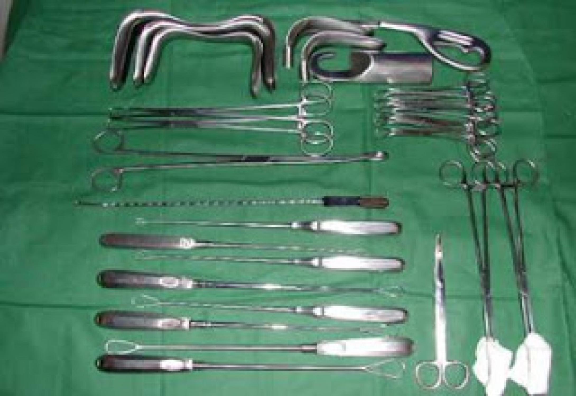 CURETTAGE INSTRUMENT SET  LENGKAP 23 ITEM