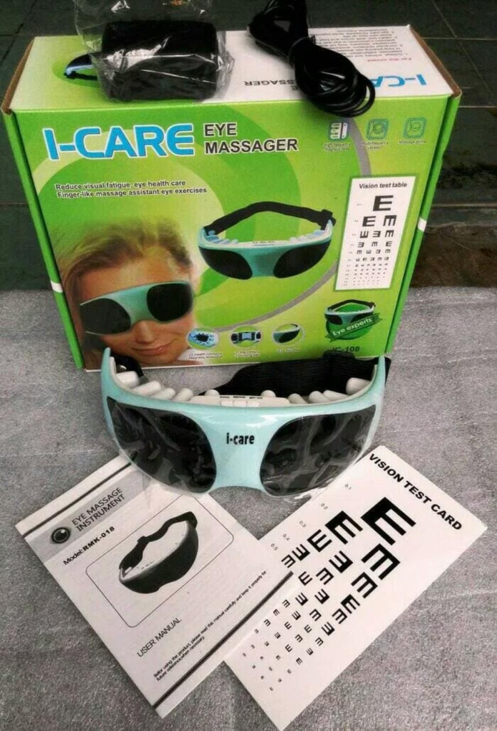 Alat Terapi Kesehatan Mata I-CARE Eye Massager Pijat Refleksi Mata