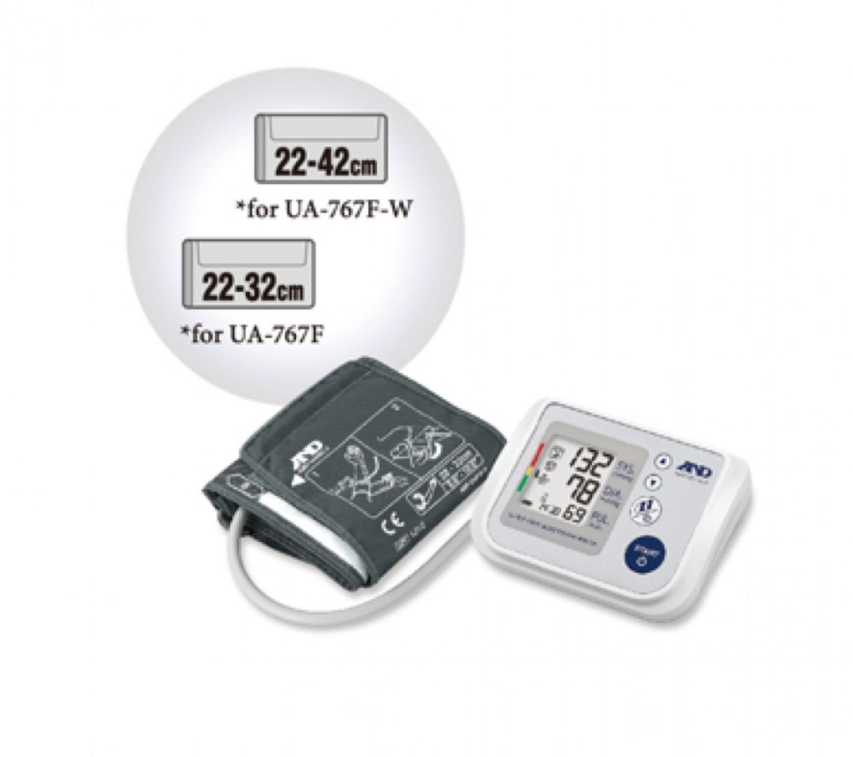 A&D DIGITAL BLOOD PRESSURE MONITOR UA 767 F