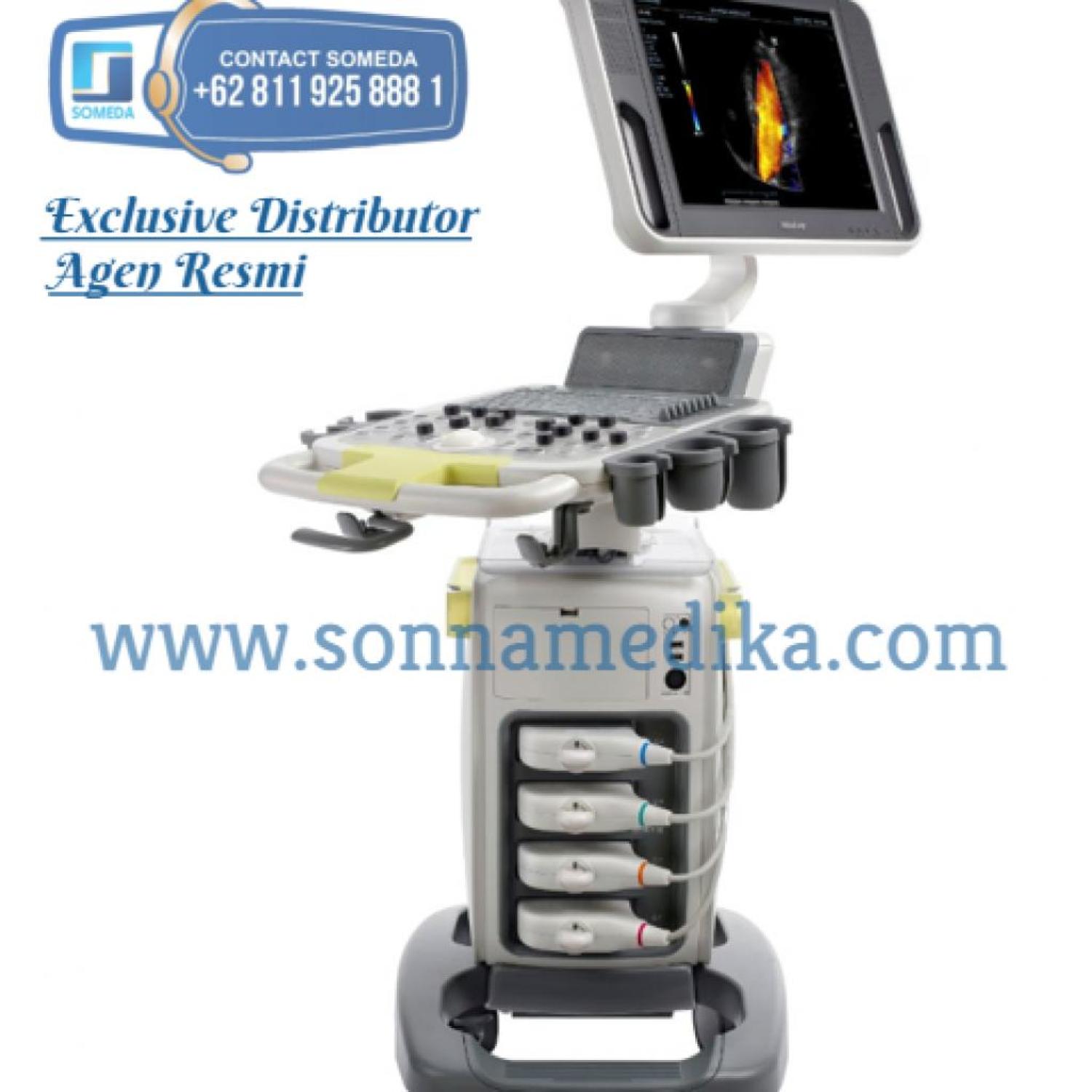 USG Mindray Type DC N3Pro - Color Doppler (2 Probes with 4 Active Ports)