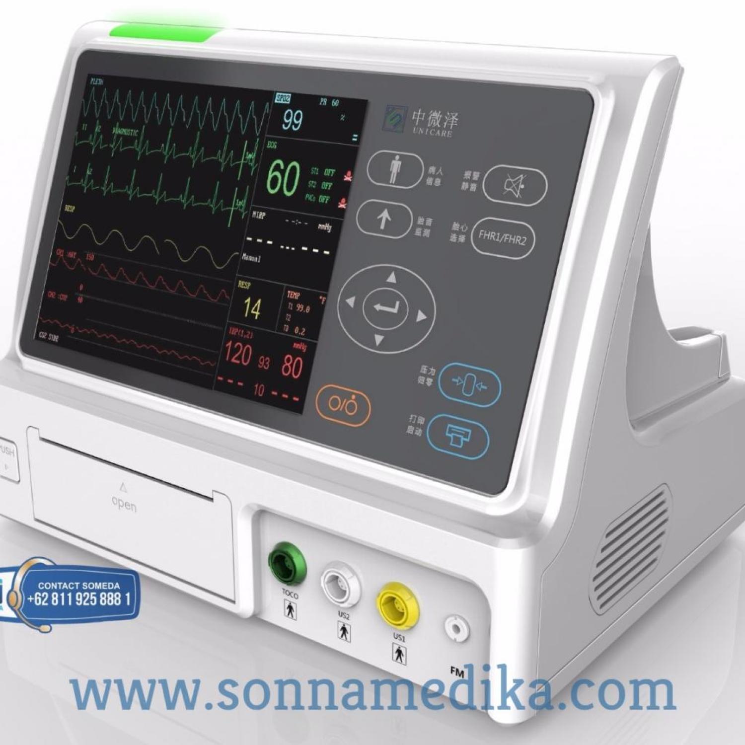 CTG Unicare Fetal Monitor Type MCF-21K