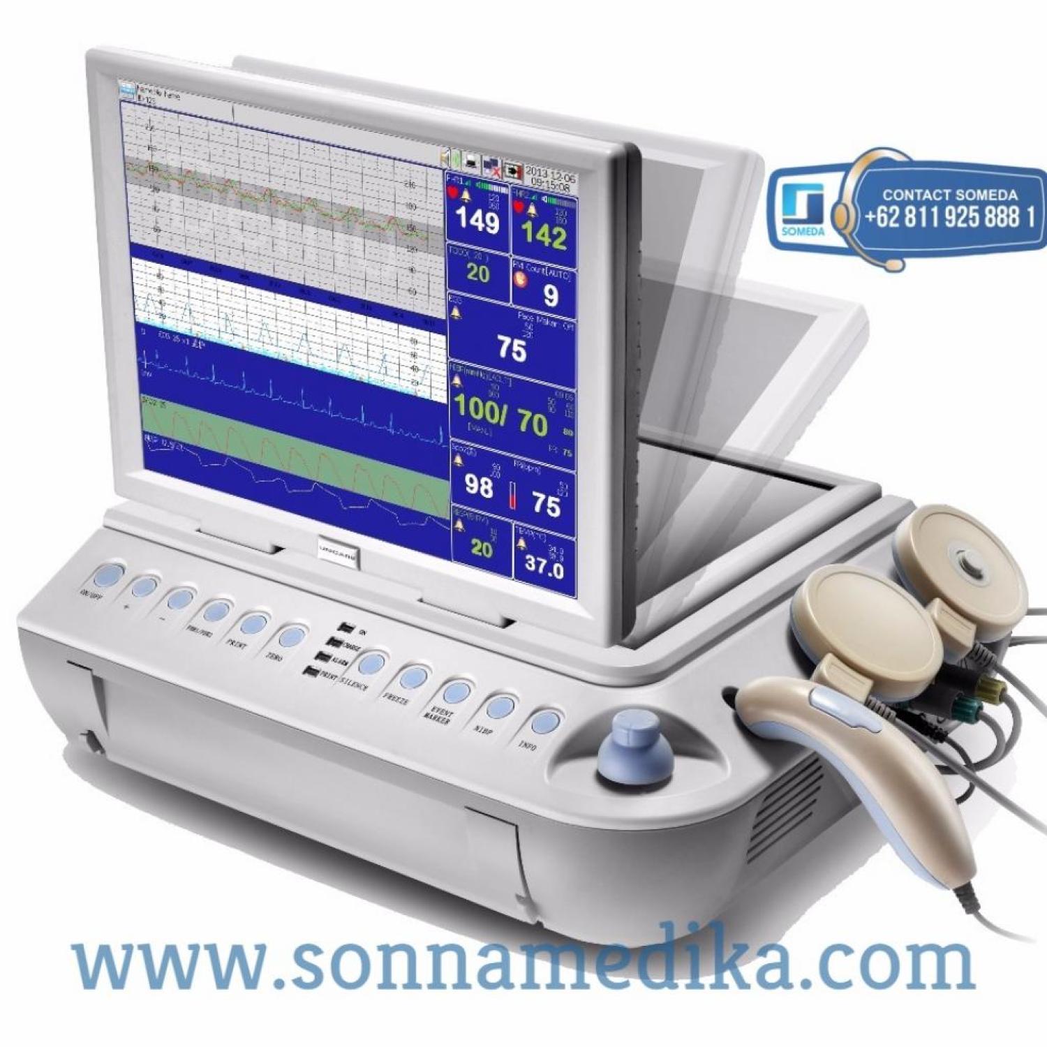 CTG Unicare Fetal Monitor Type MCF-21B