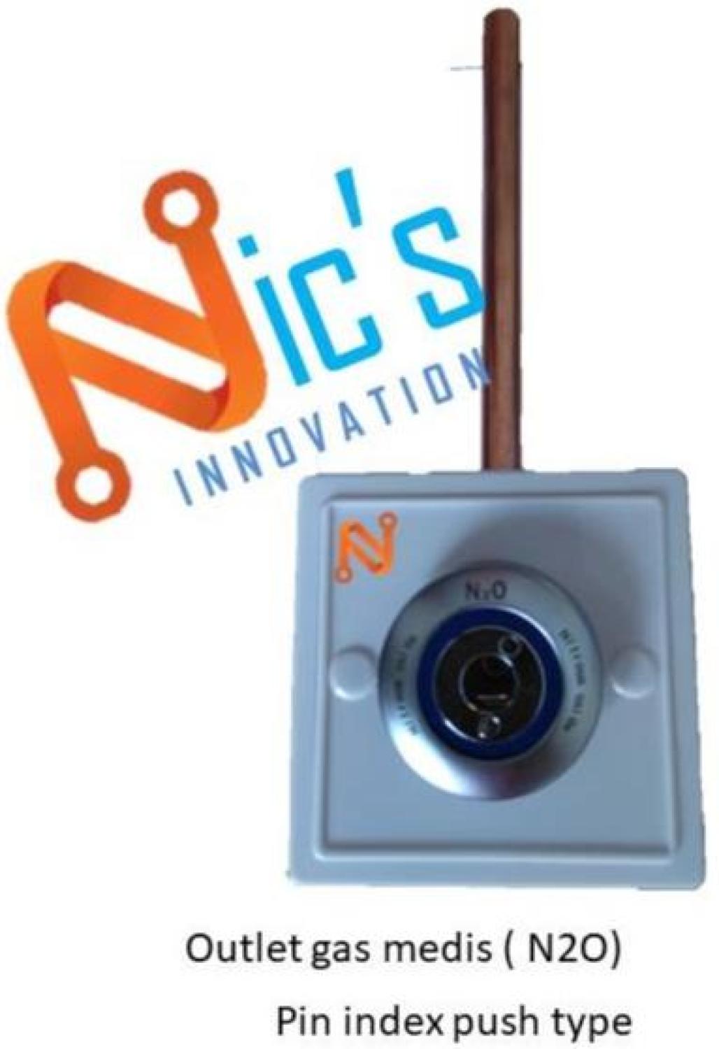 wall outlet gas medis N2O