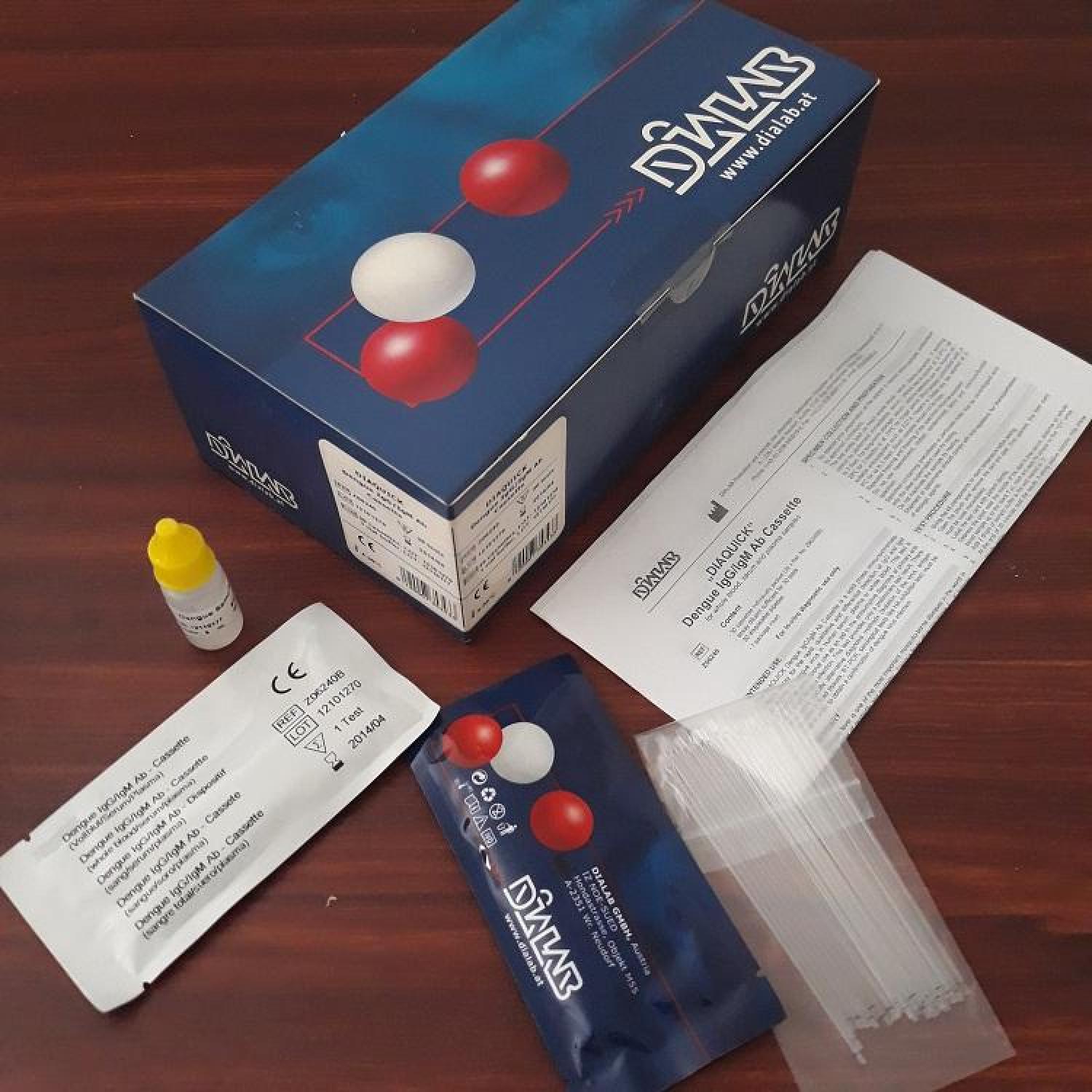 Dialab Diaquick Dengue IgG/IgM Ab Cassette