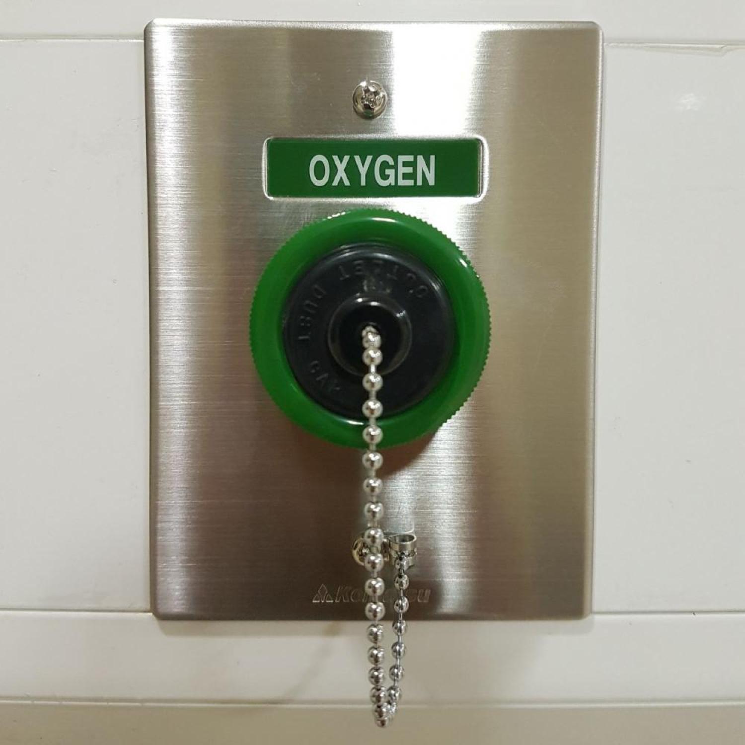 Wall Outlet Oxygen Type T1 Merk Komatsu - Seiki Japan