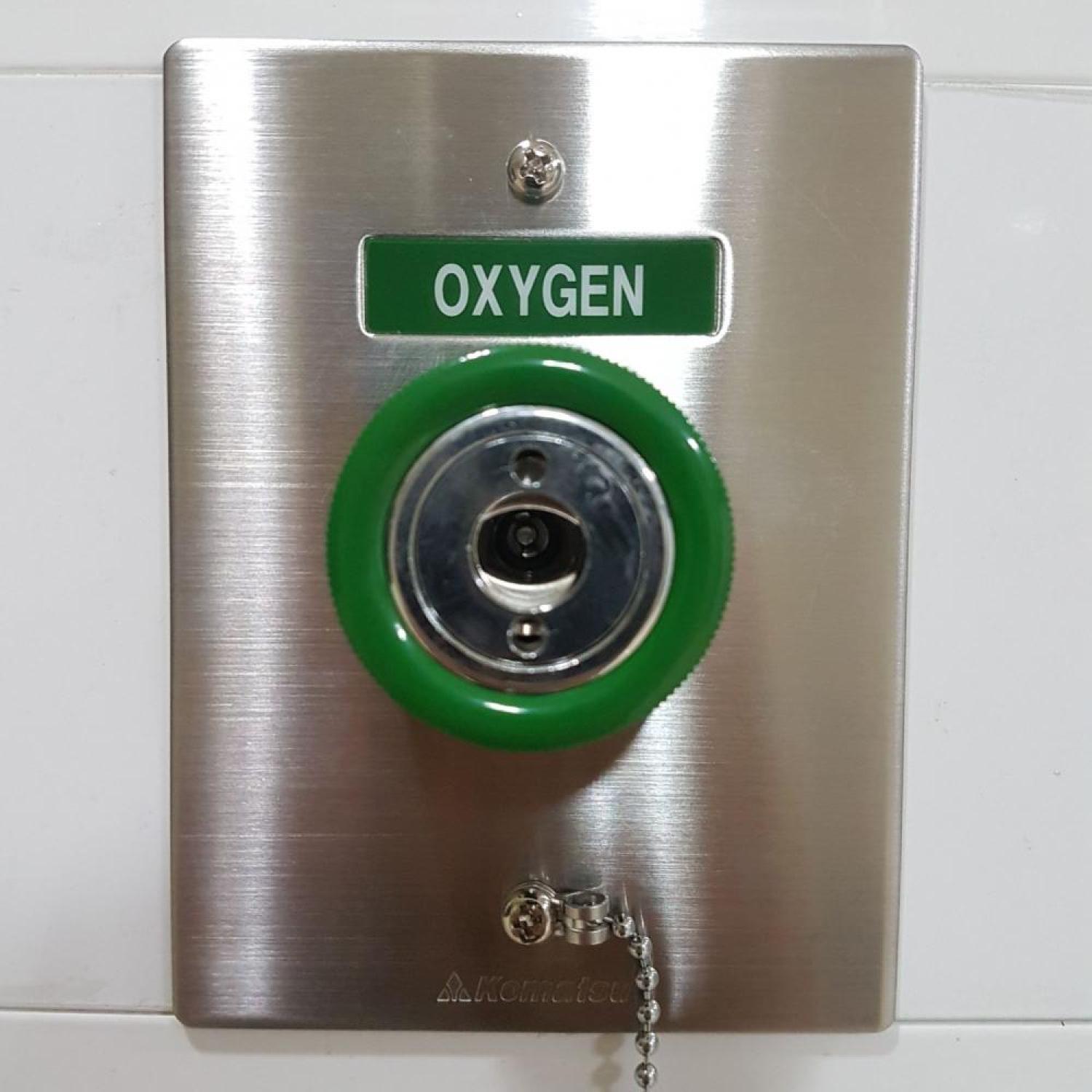 Wall Outlet Oxygen Type T1 Merk Komatsu - Seiki Japan