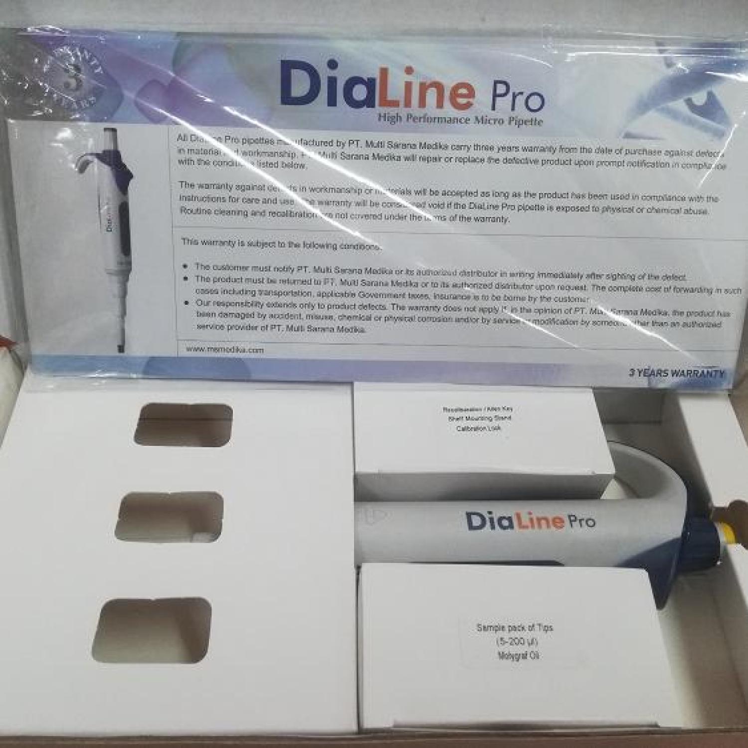 Dialine Pro Fix Micropipettes 500 µL