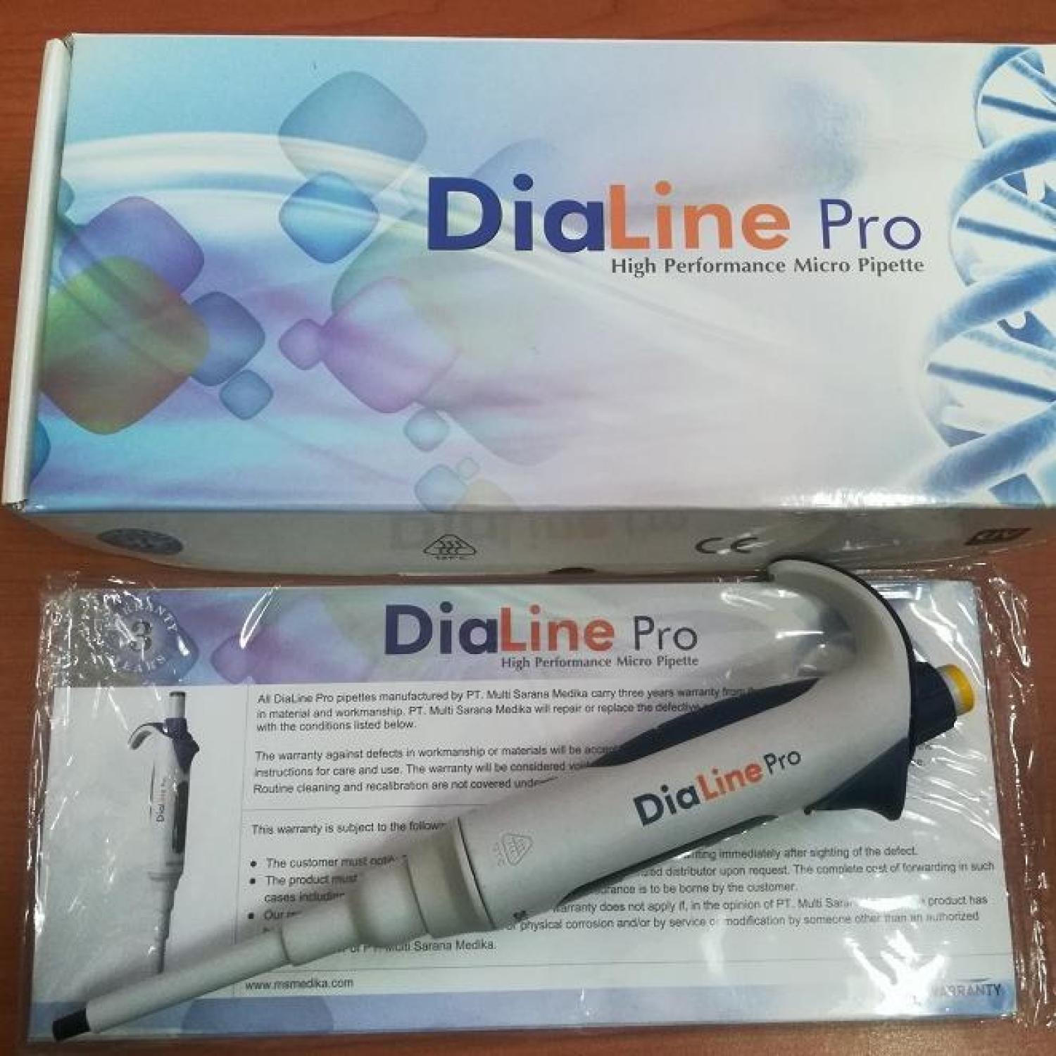 Dialine Pro Variable Micropipettes 0.5-10 µL