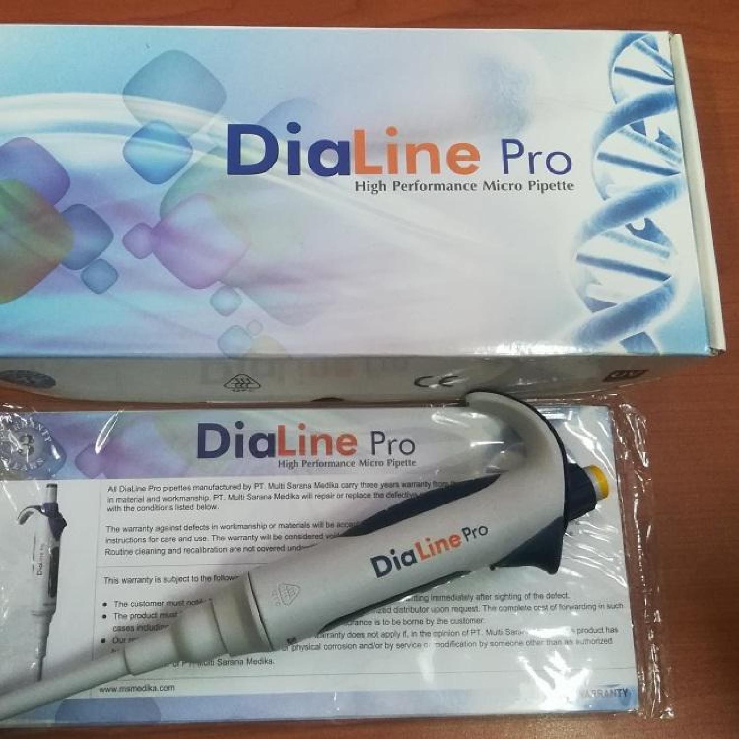 Dialine Pro Variable Micropipettes 10-100 µL