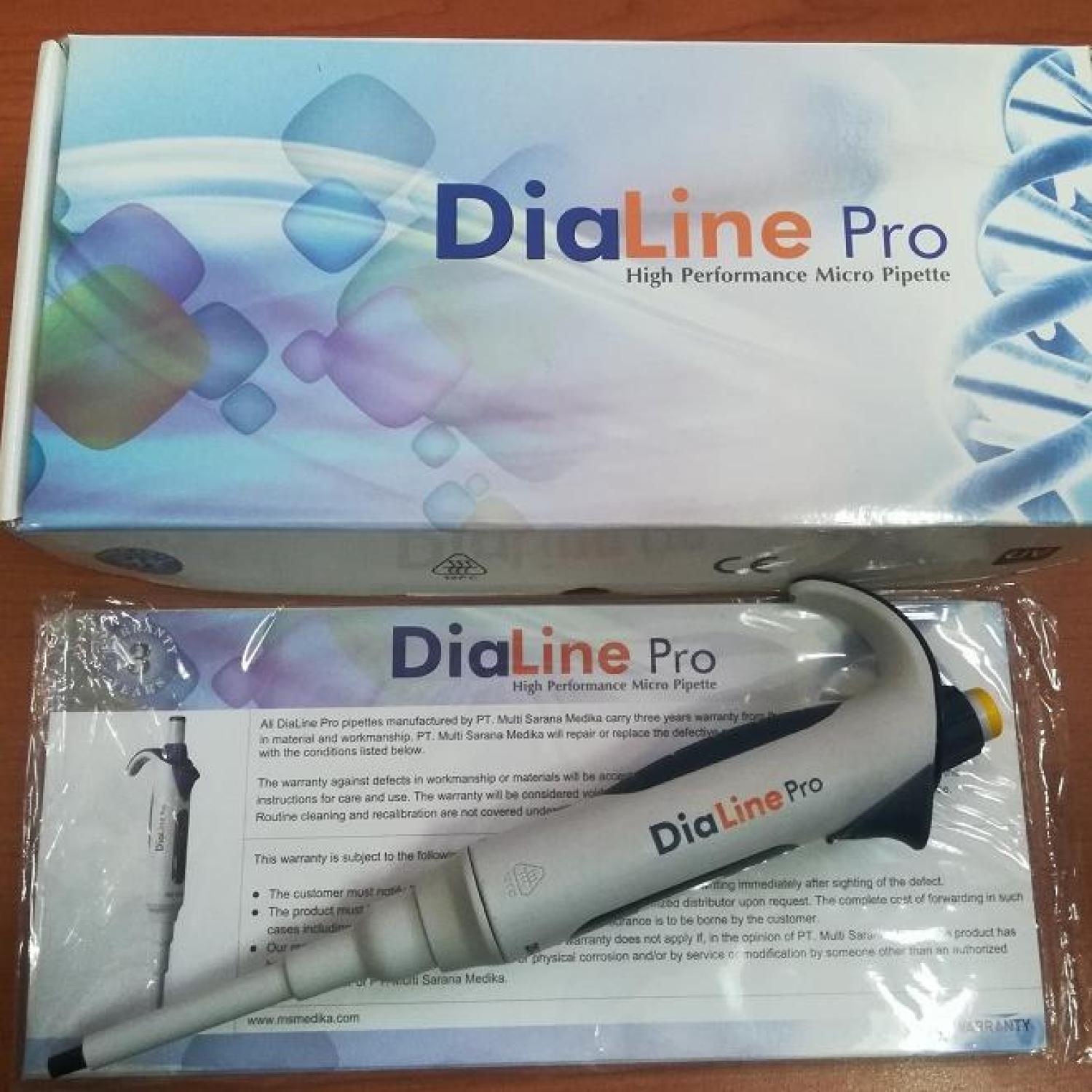 Dialine Pro Variable Micropipettes 2-20 µL