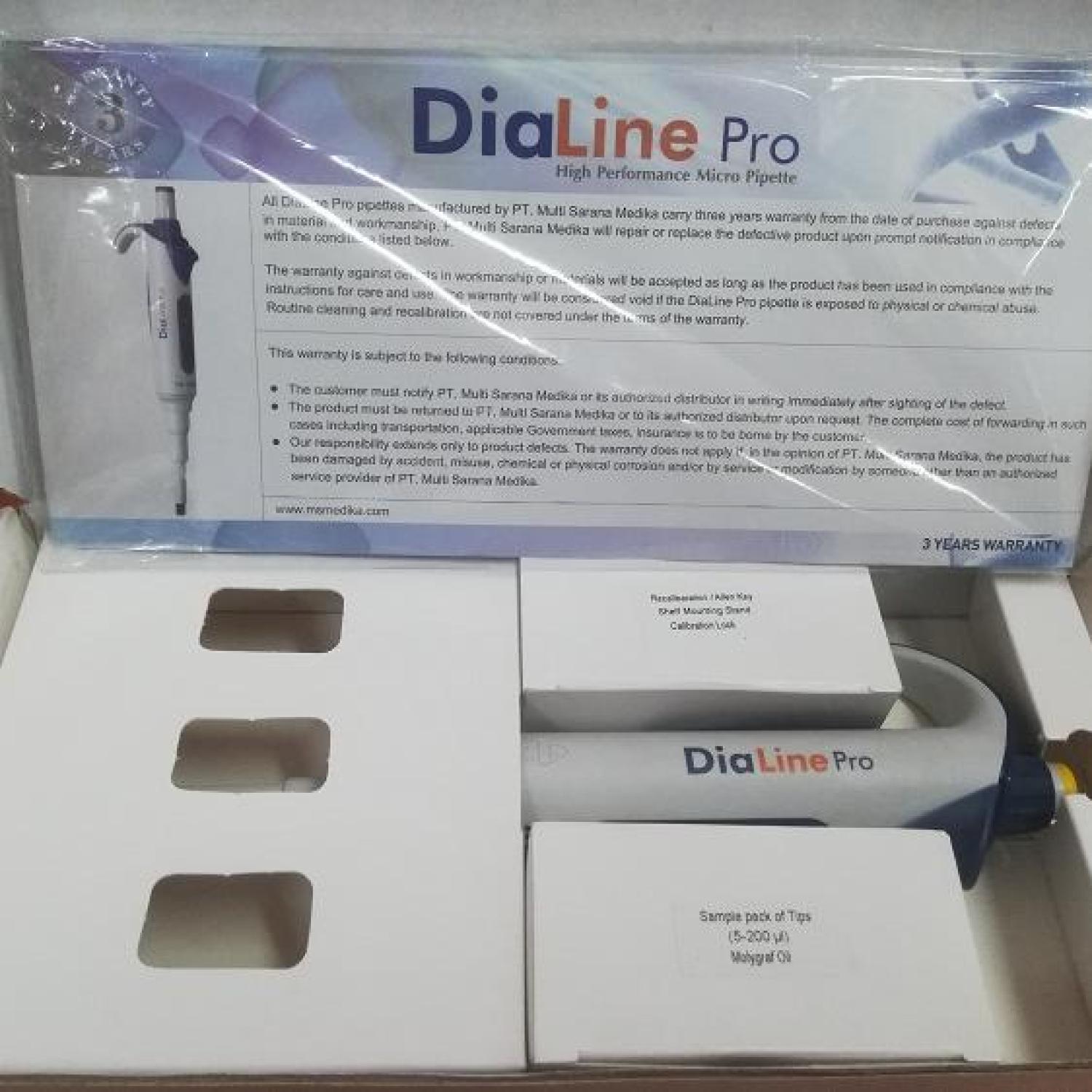 Dialine Pro Variable Micropipettes 100-1000 µL