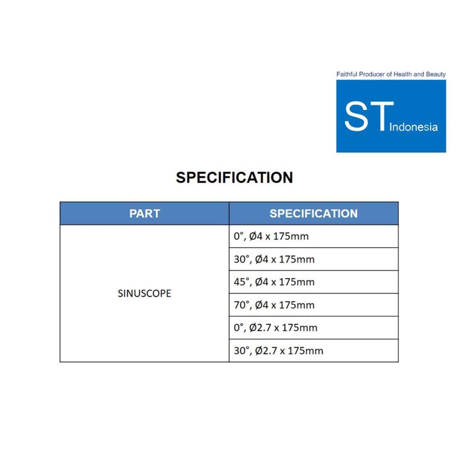THT (ENT) Endoscope-Sinuscope
