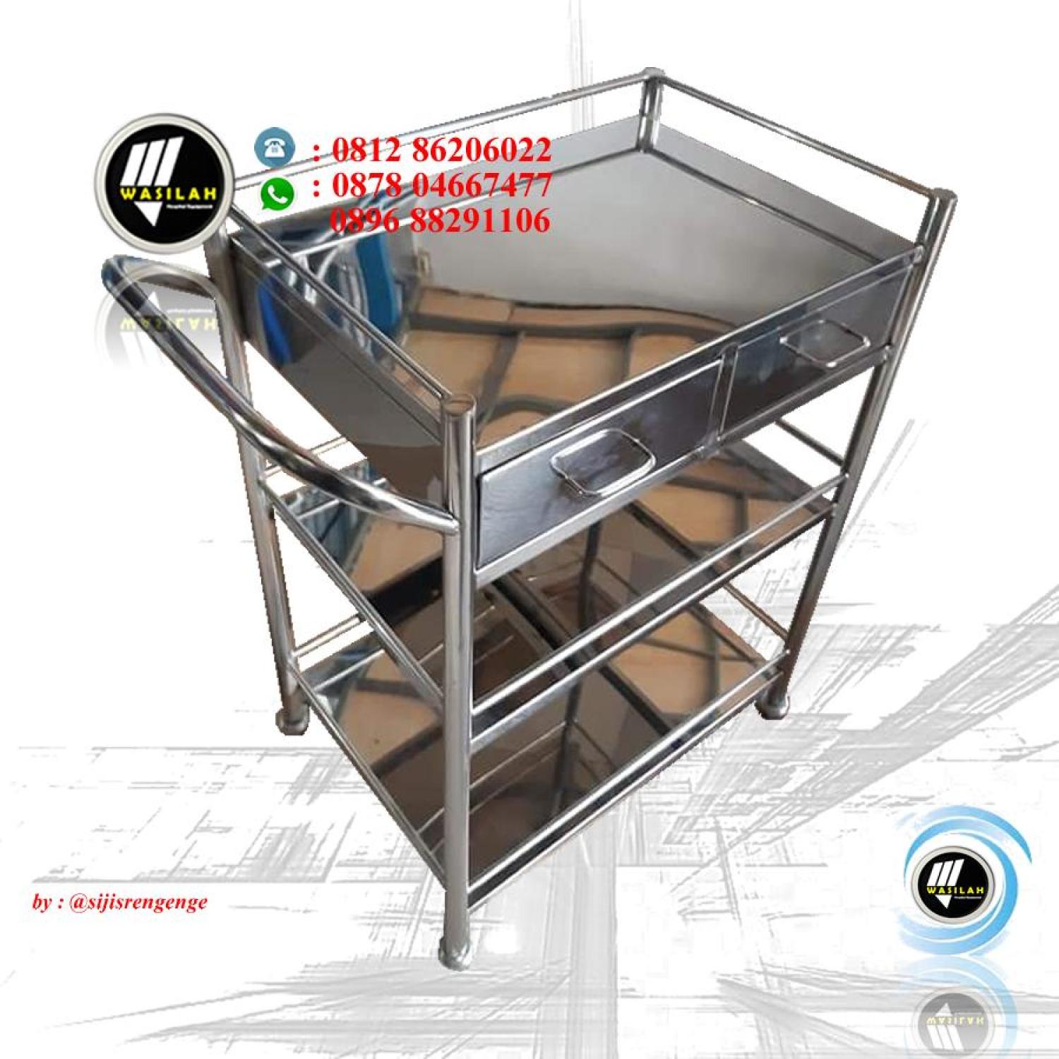 Trolley Instrument 3Rak Laci
