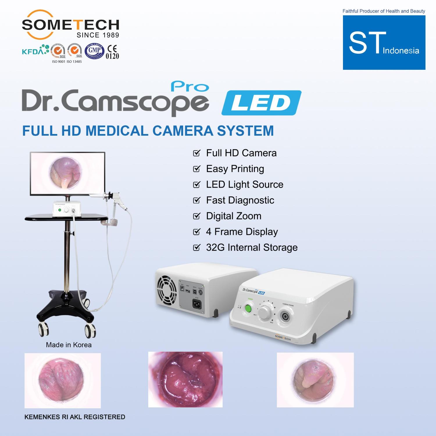 VIDEO RECTOSCOPE DR. CAMSCOPE PRO LED 103R