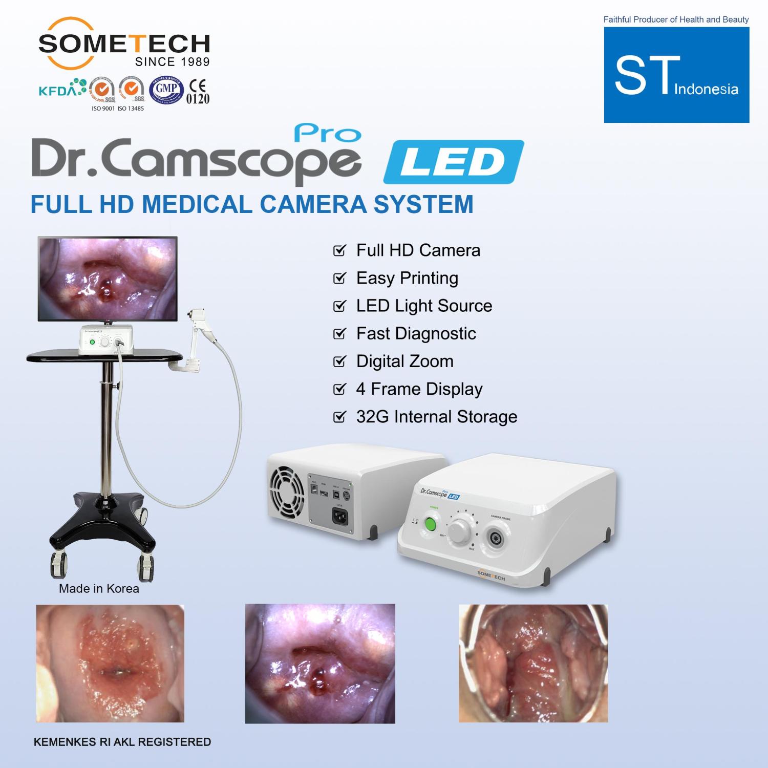 VIDEO COLPOSCOPE DR. CAMSCOPE PRO LED 102