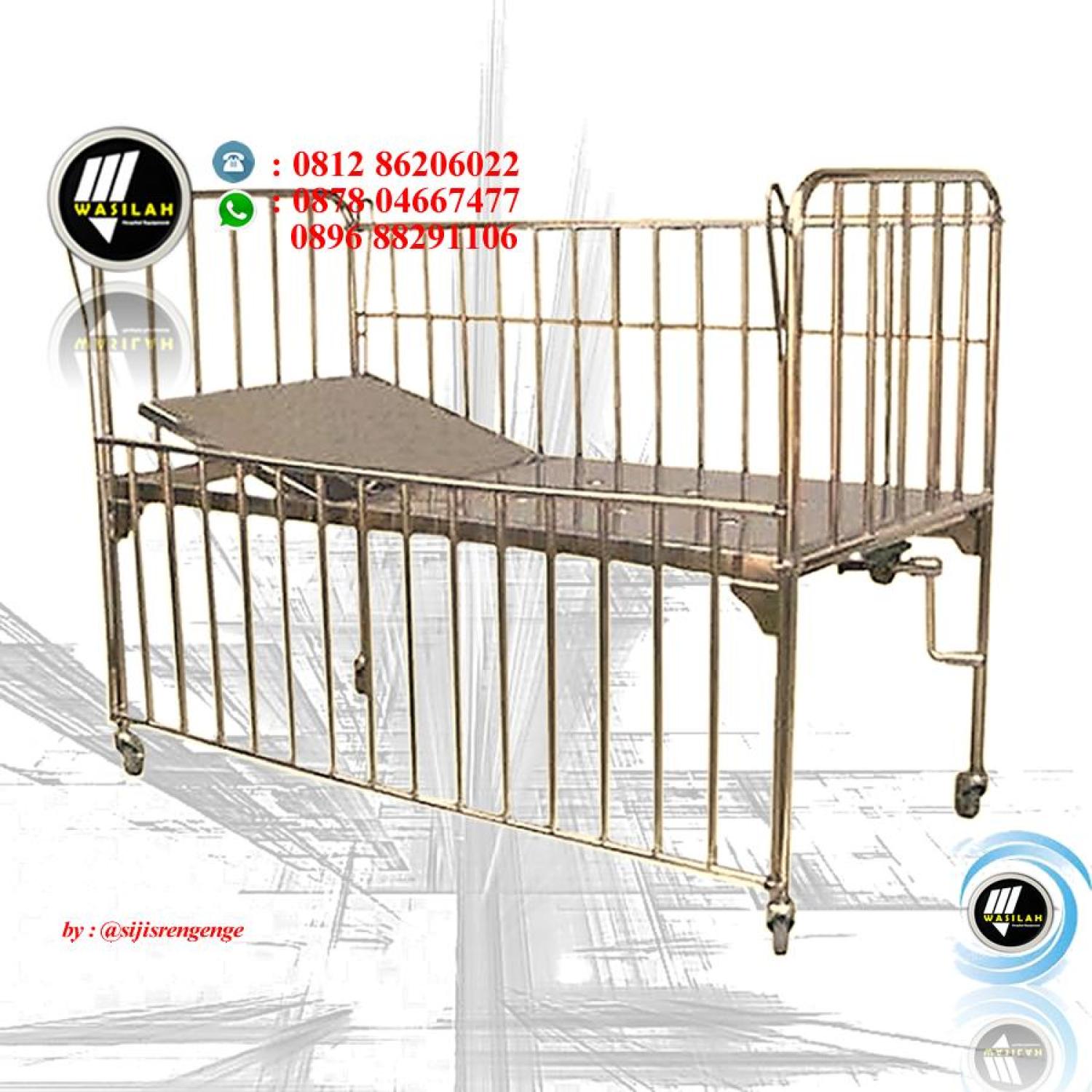 Bed Anak 1 Crank (Stainless)