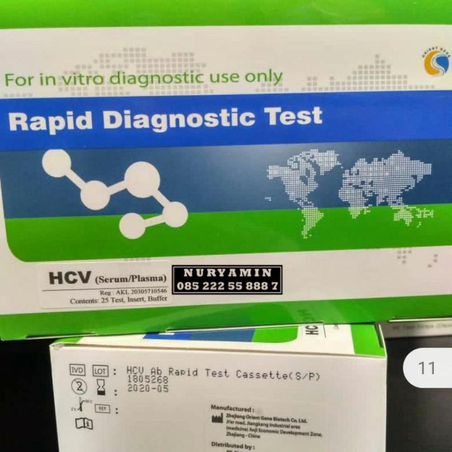 Rapidtest HCV Casette Orient Gene