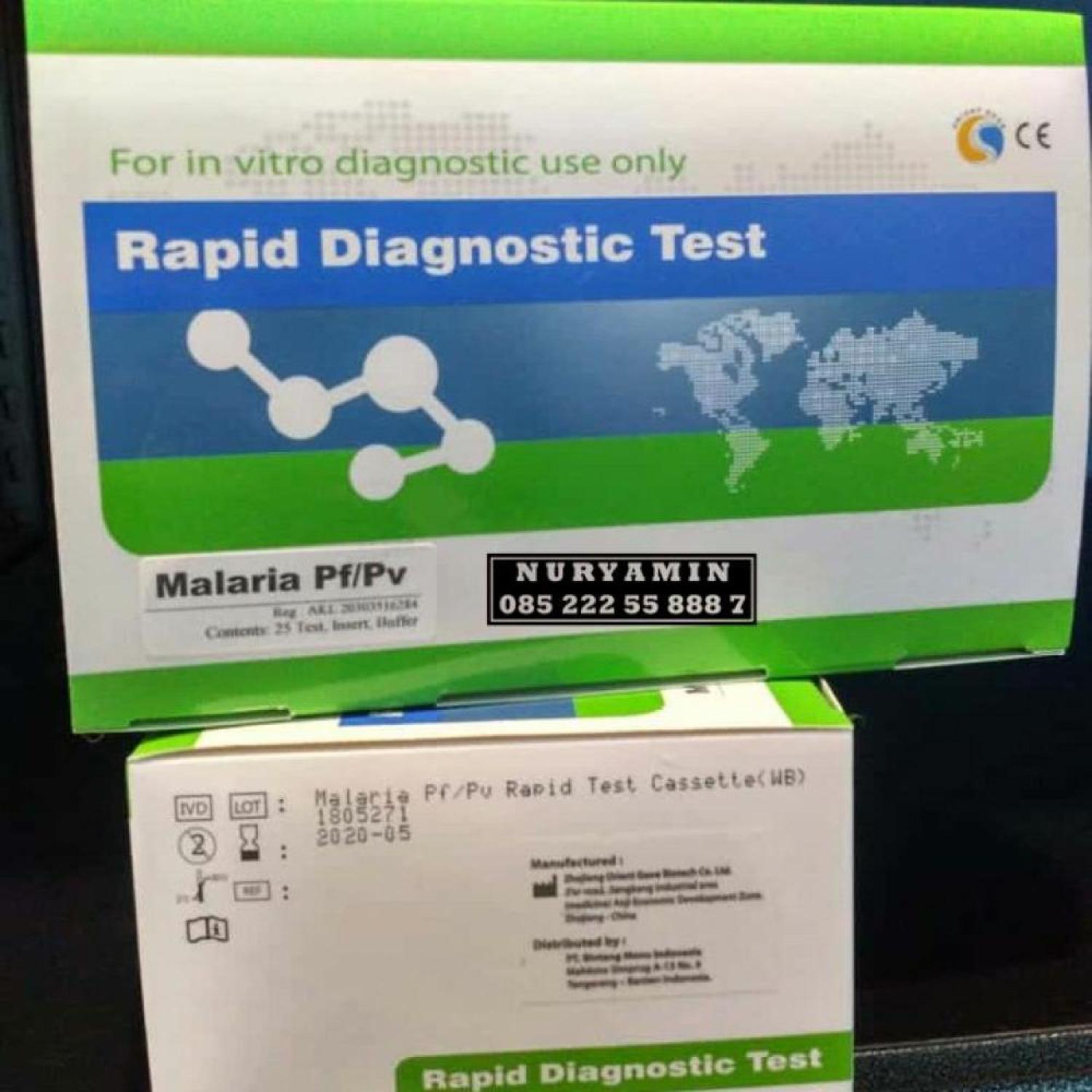 Rapidtest Malaria Pf/Pv Tri-line Cassette Orient Gene