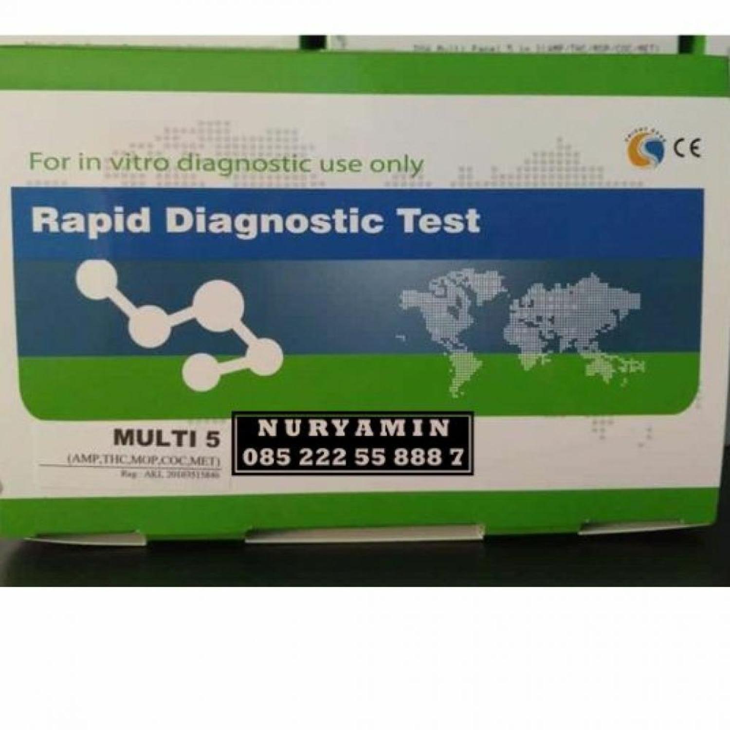 Rapidtest Multi Drugs 5 P Panel Orient Gene