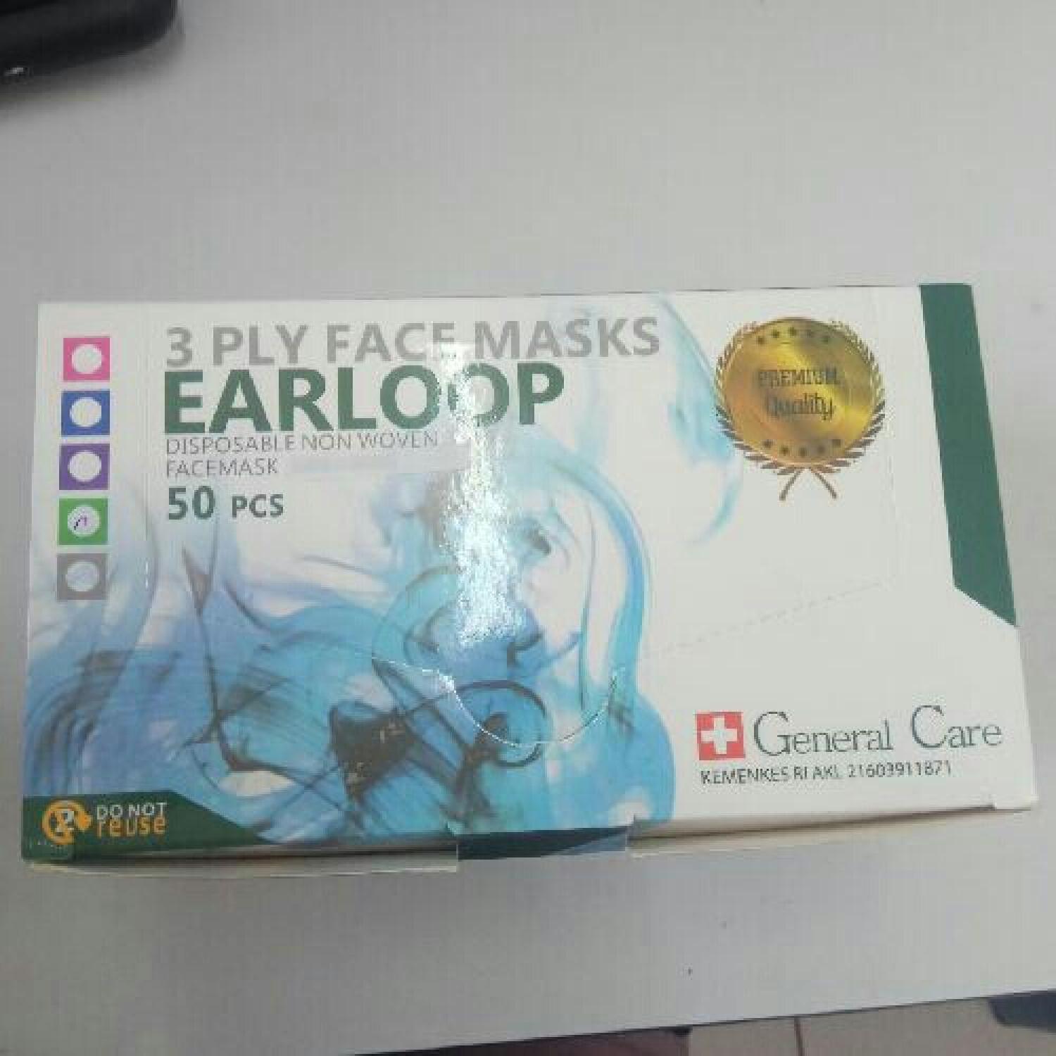Masker Earloop General Care