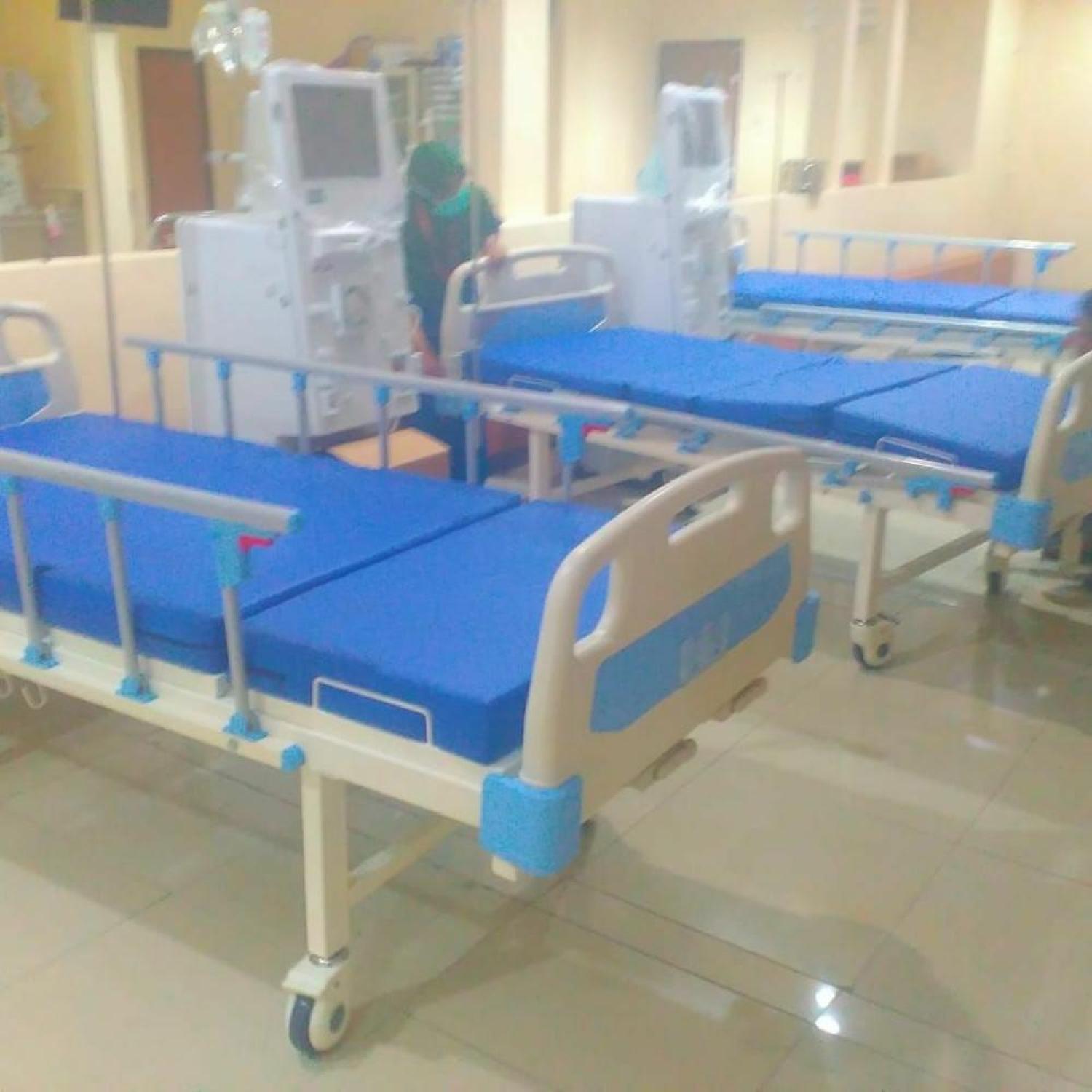 HOSPITAL BED 2 CRANK ABS