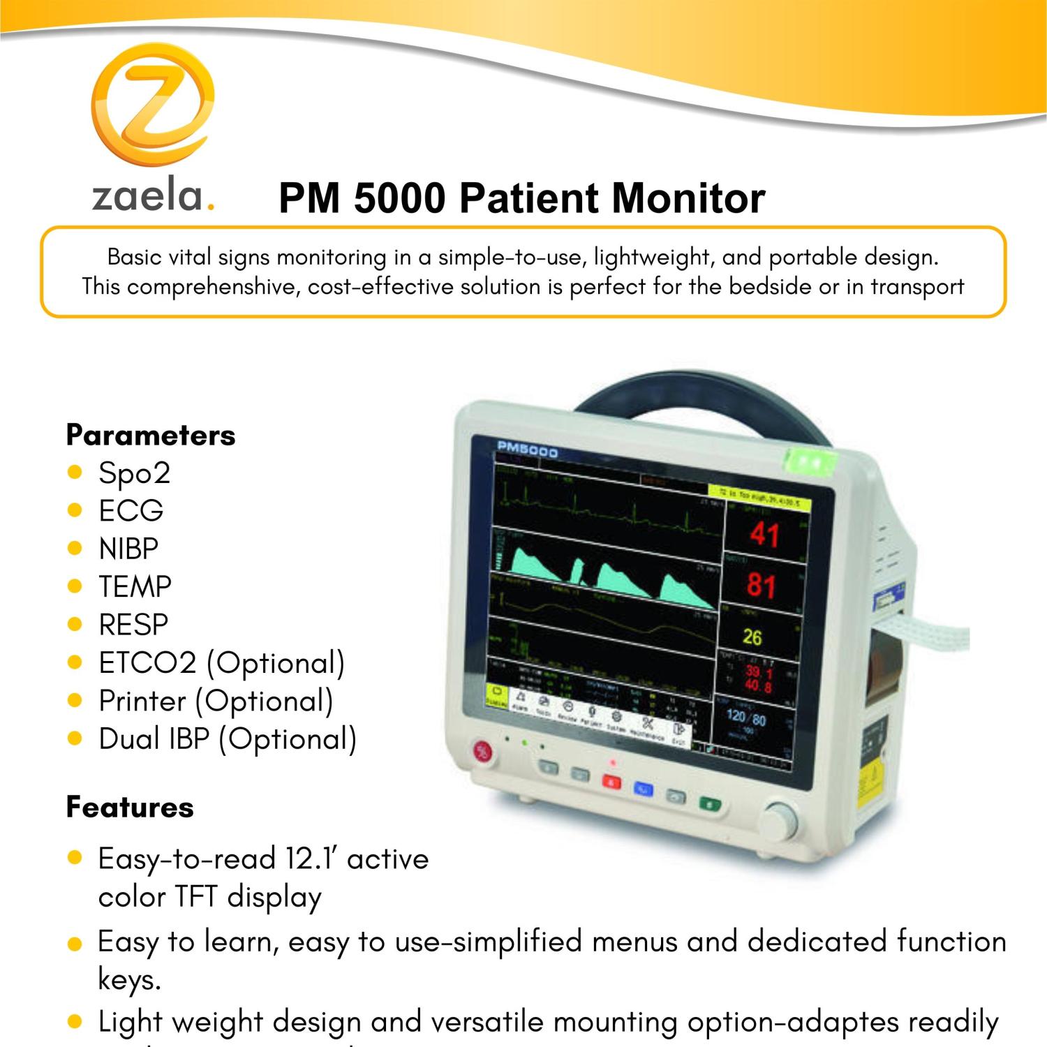 PATIENT MONITOR PM 5000