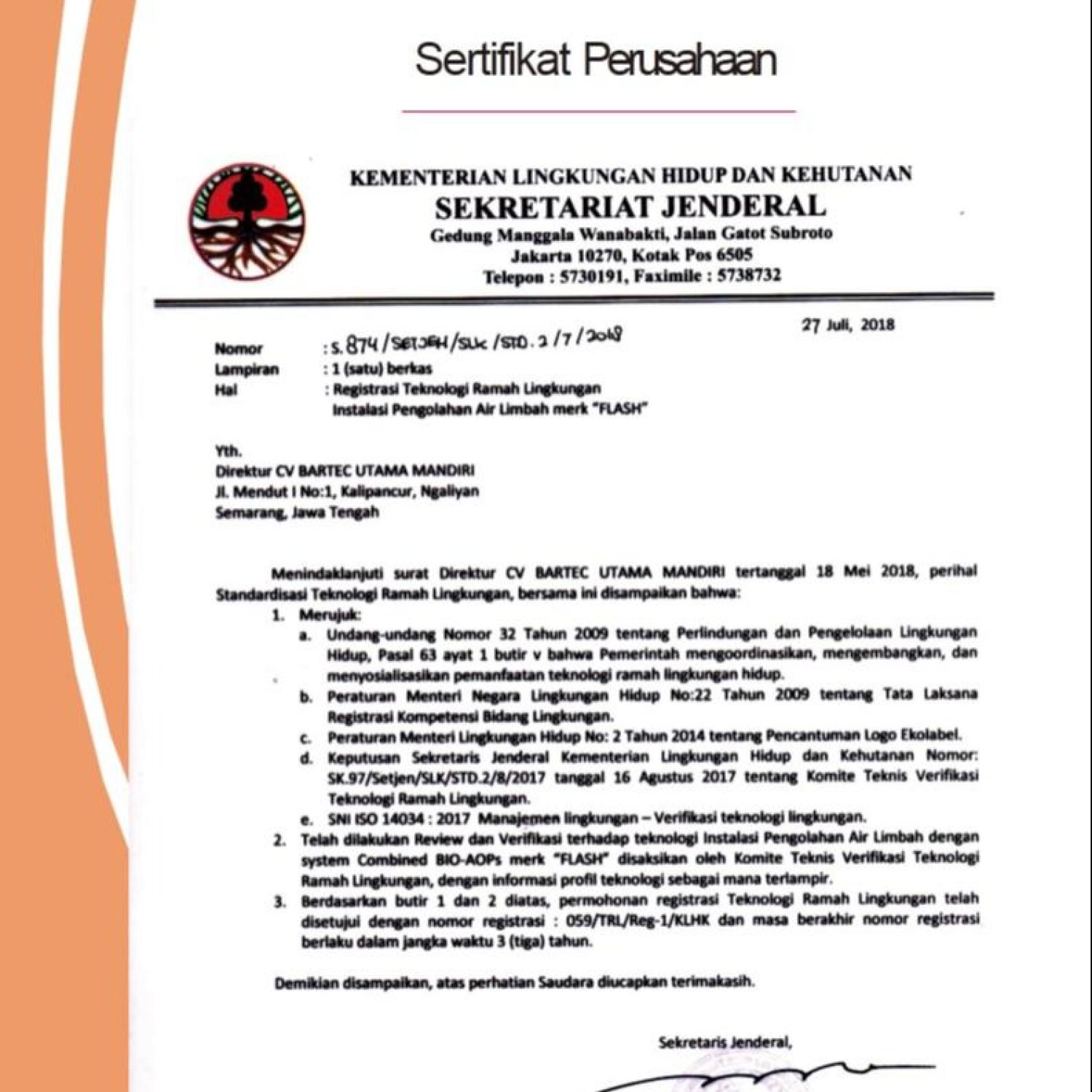 WASTE WATER TREATMENT / INSTALASI PENGOLAH AIR LIMBAH (IPAL)