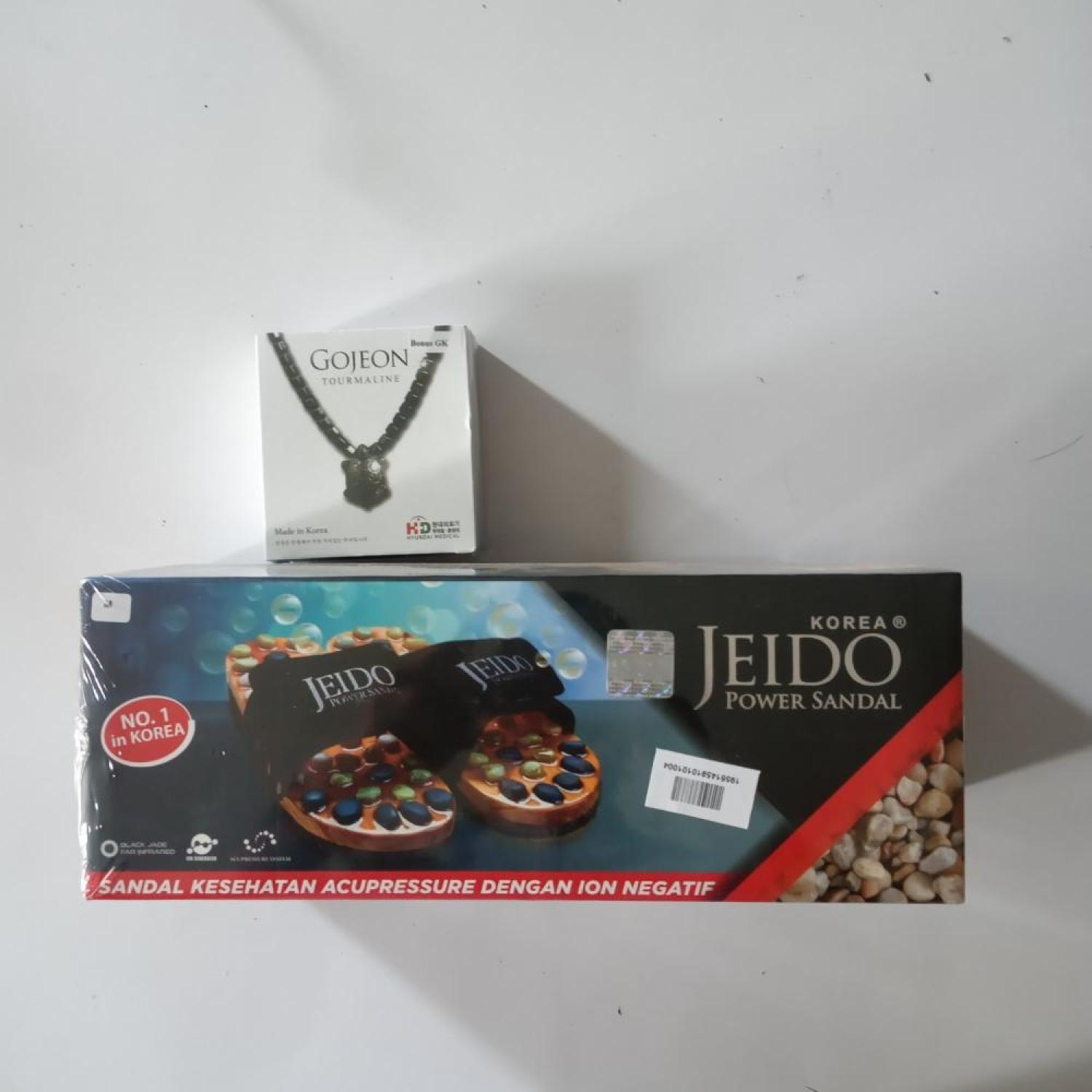 Sandal Terapi JEIDO POWER + Kalung & Gelang Kesehatan
