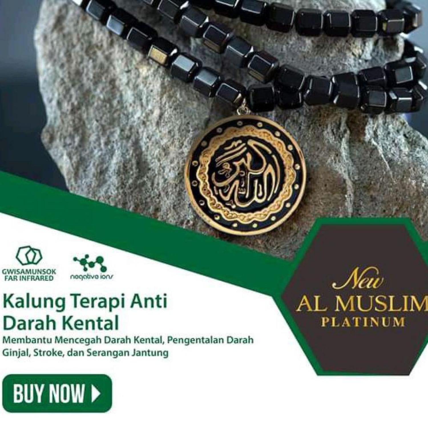 Kalung Kesehatan ALMUSLIM PLATINUM