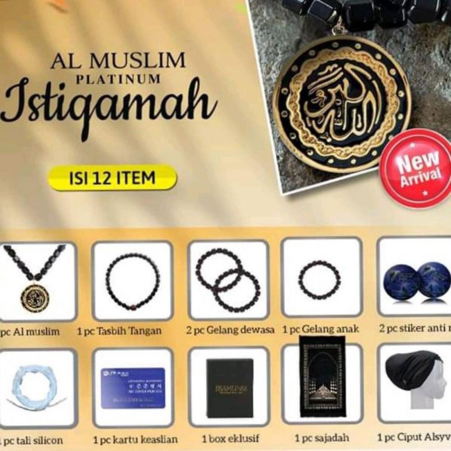 Kalung Kesehatan ALMUSLIM PLATINUM