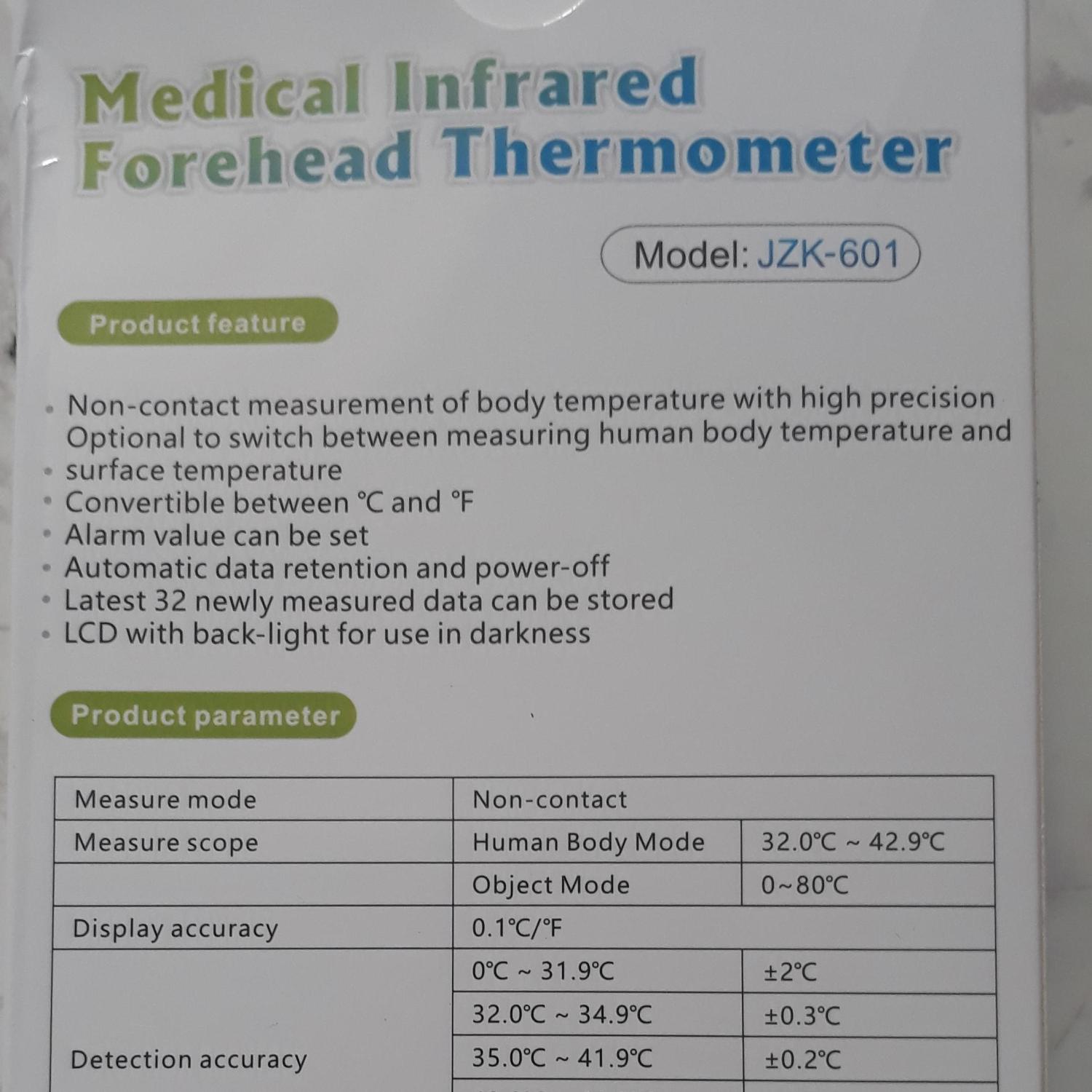 Thermometer Infrared
