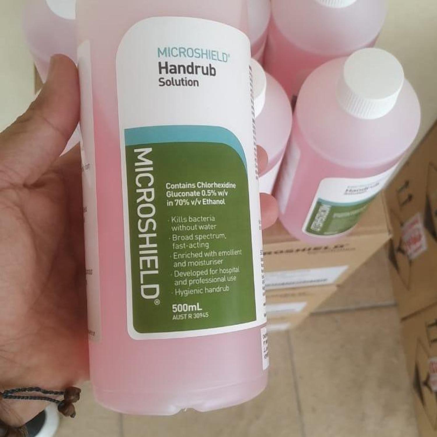 Handrub Microshield