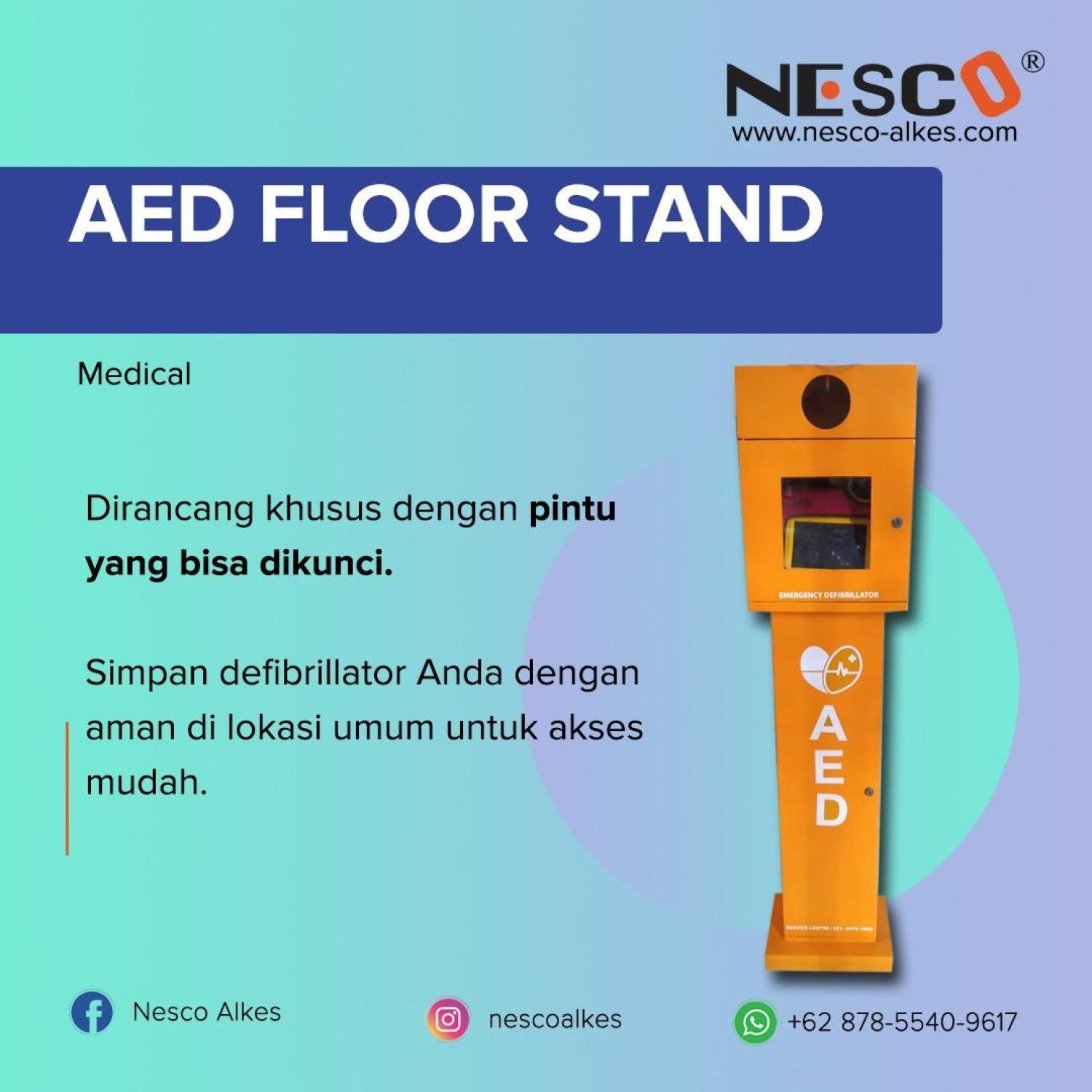 Floor Stand for AED Keeper