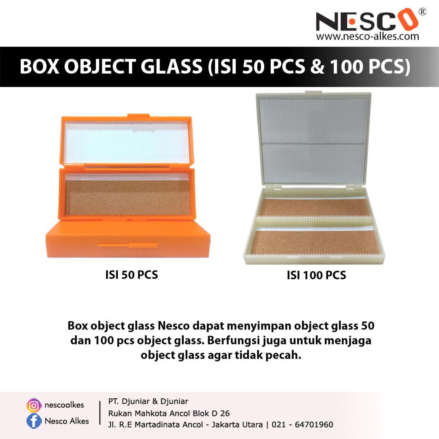 Box Object Glass isi 50 pcs