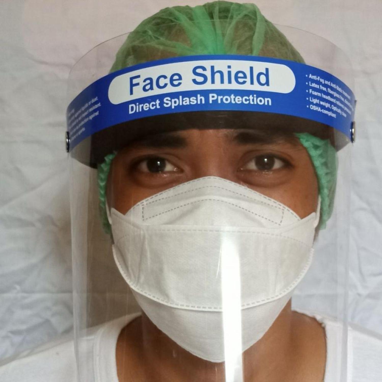 Face Shield Home Made 