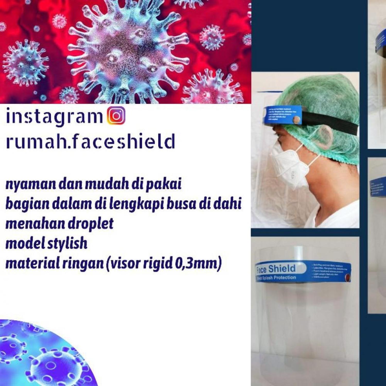 Face Shield Home Made 
