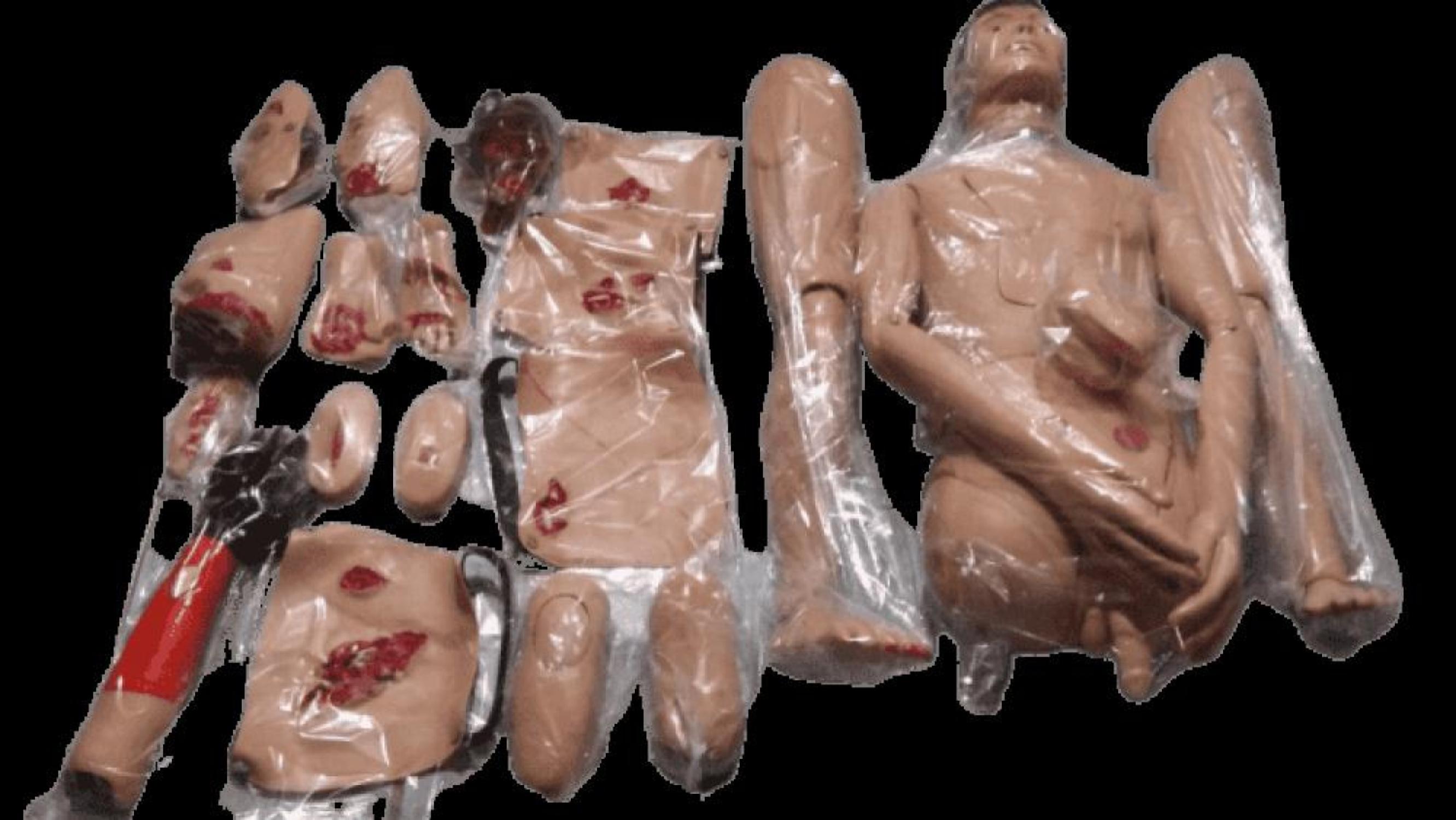 Fullbody Trauma / Phanto-Manikin /  Alat Peraga / Bahan Full Silicone