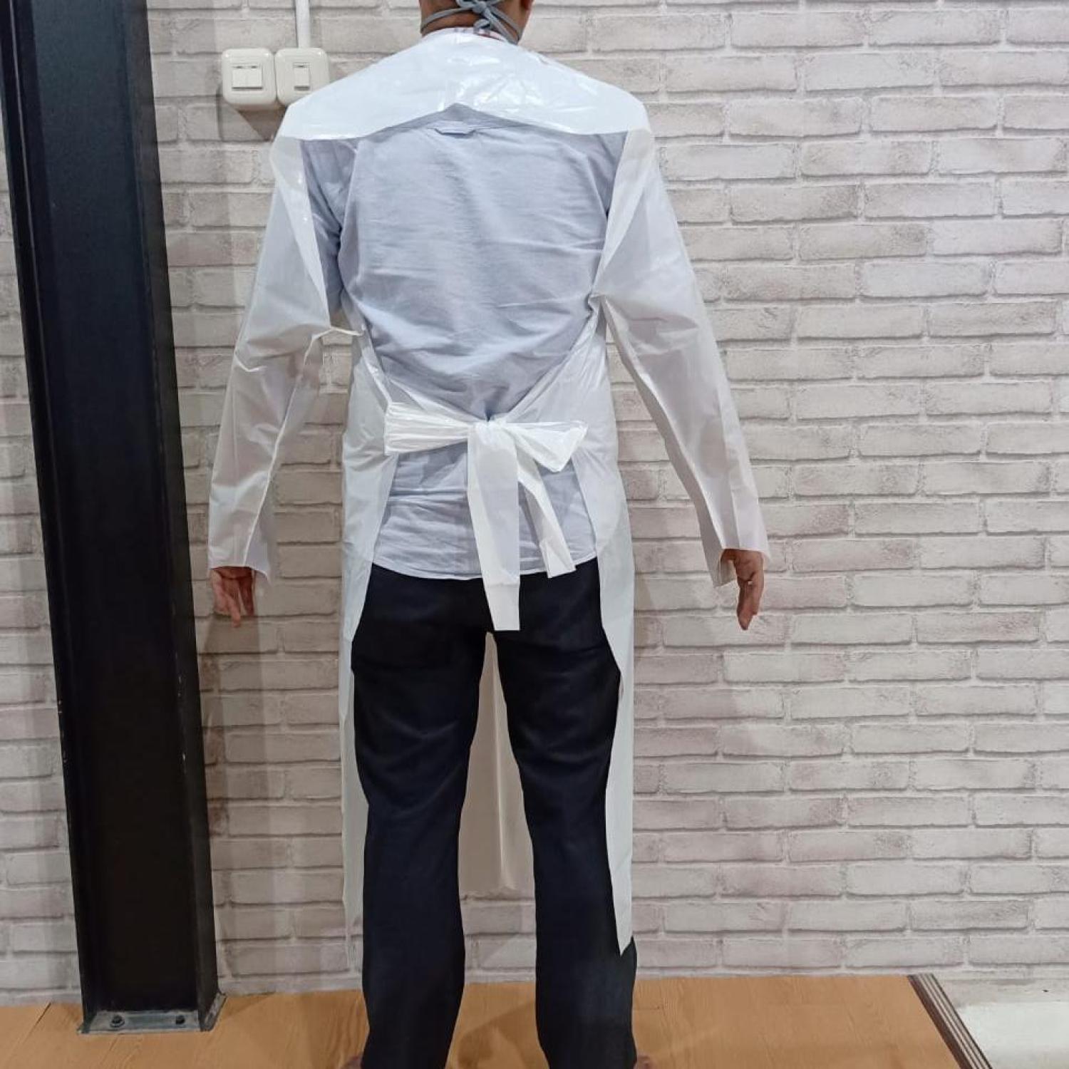 APRON LONG SLEEVE DISPHOSIBLE