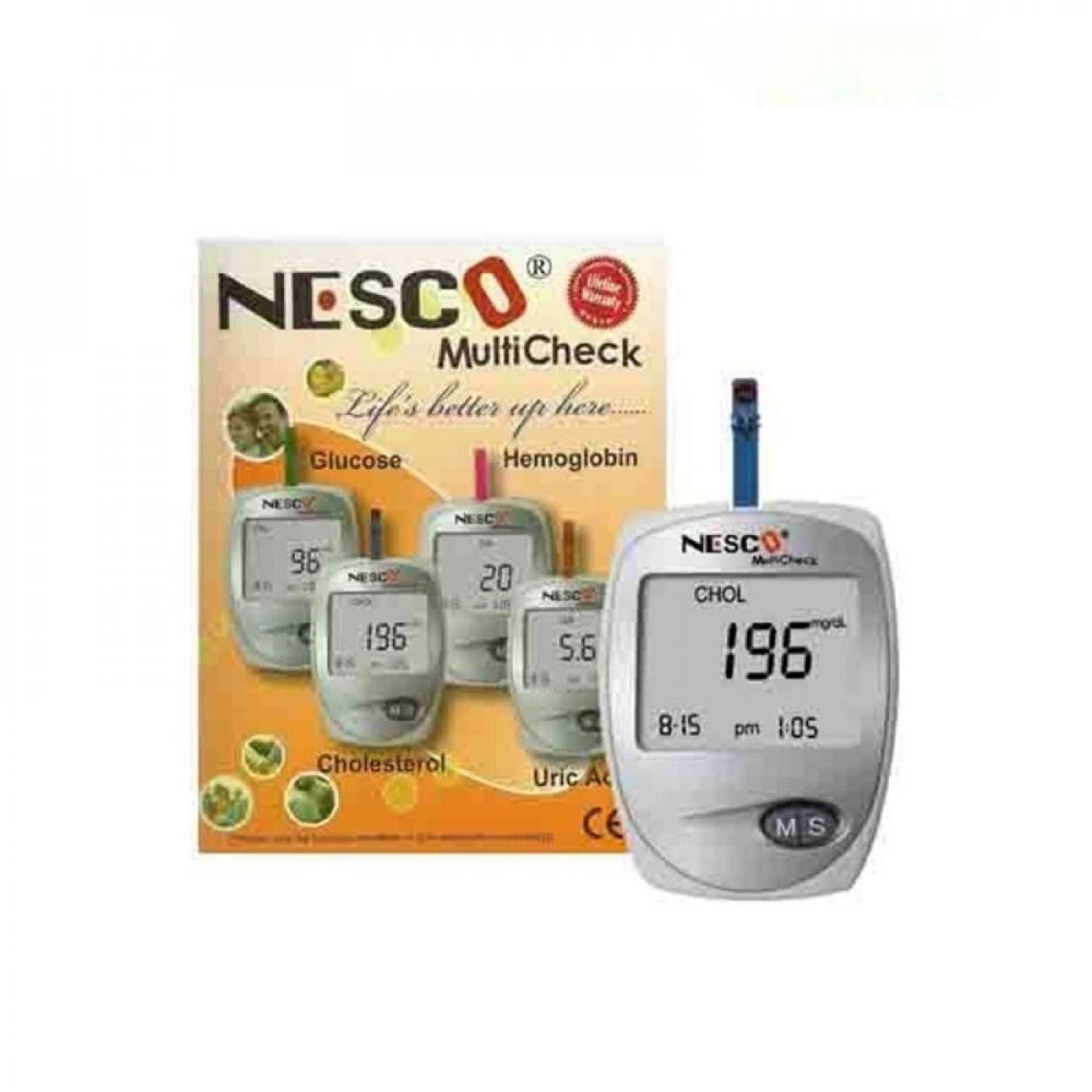 Alat Nesco GCU 3in1 / Alat Cek Gula Darah, Asam Urat, Kolesterol Nesco