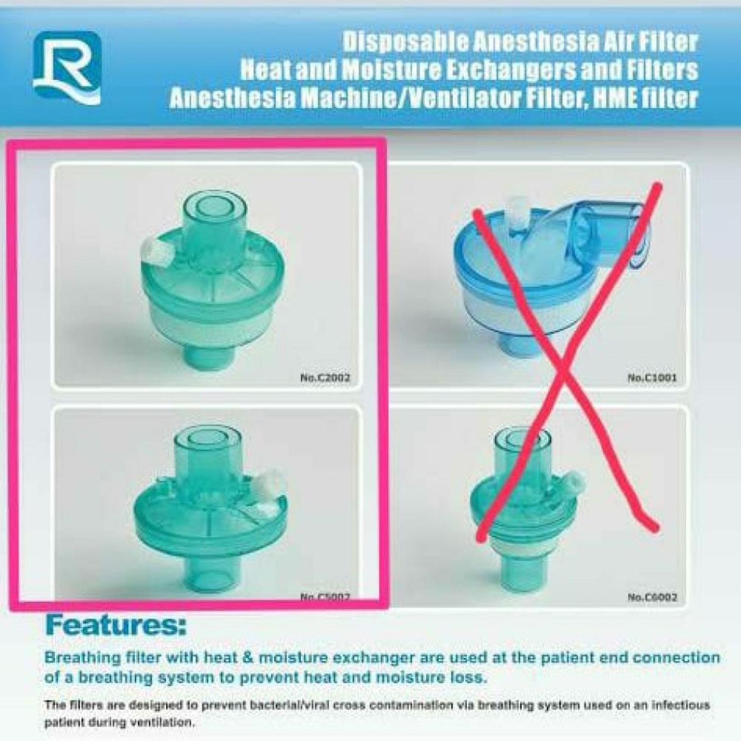 HME FILTER ADULT