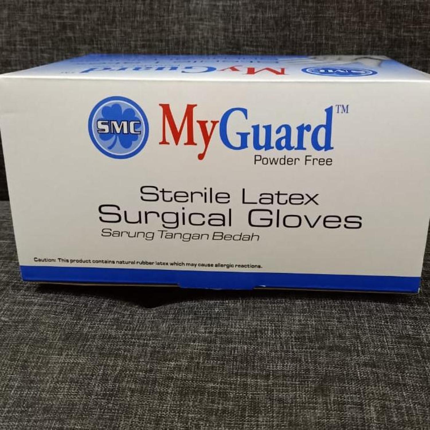 Sarung Tangan Bedah - MyGuard (powder-free) - Size 7.5 (Surgical Gloves)