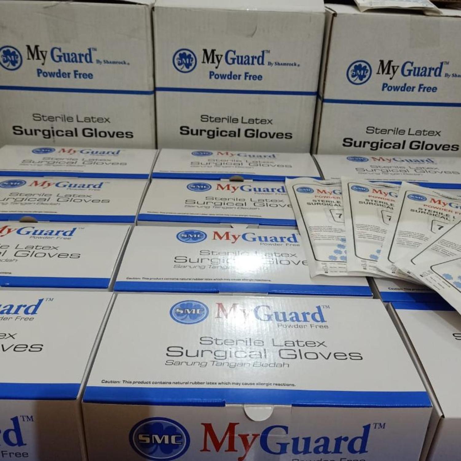 Sarung Tangan Bedah - MyGuard (powder-free) - Size 7 (Surgical Gloves)
