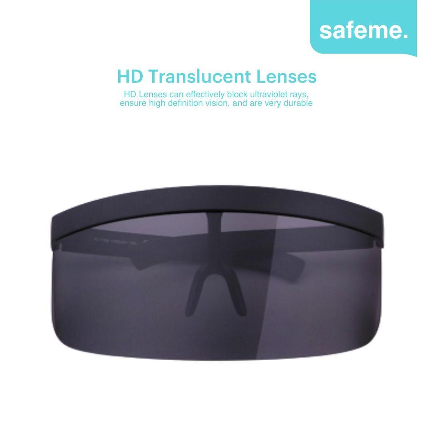 Face Shield Kacamata Fashion Futuristik APD Pelindung Wajah Protective Goggle X