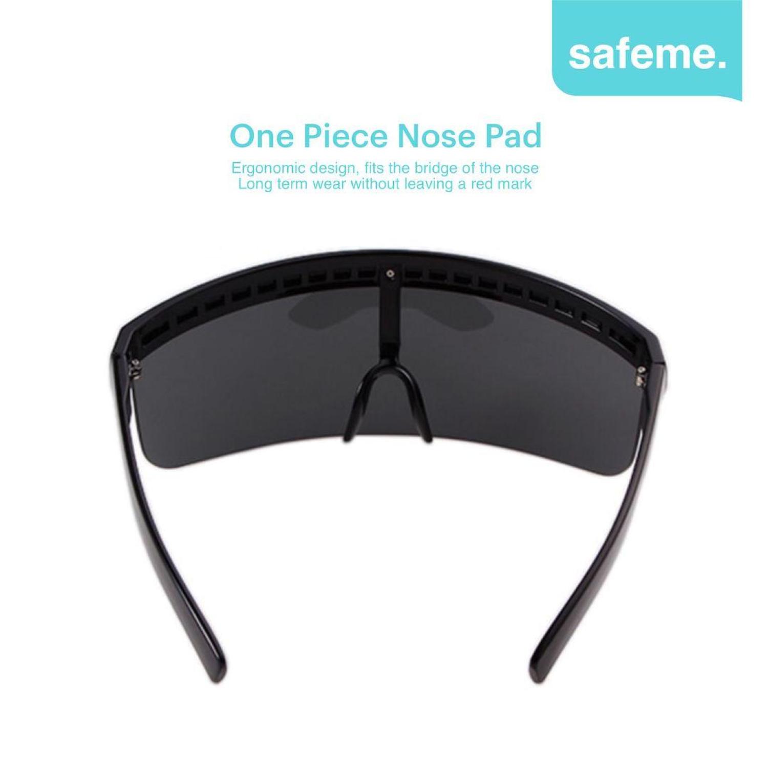 Face Shield Kacamata Fashion Futuristik APD Pelindung Wajah Protective Goggle X